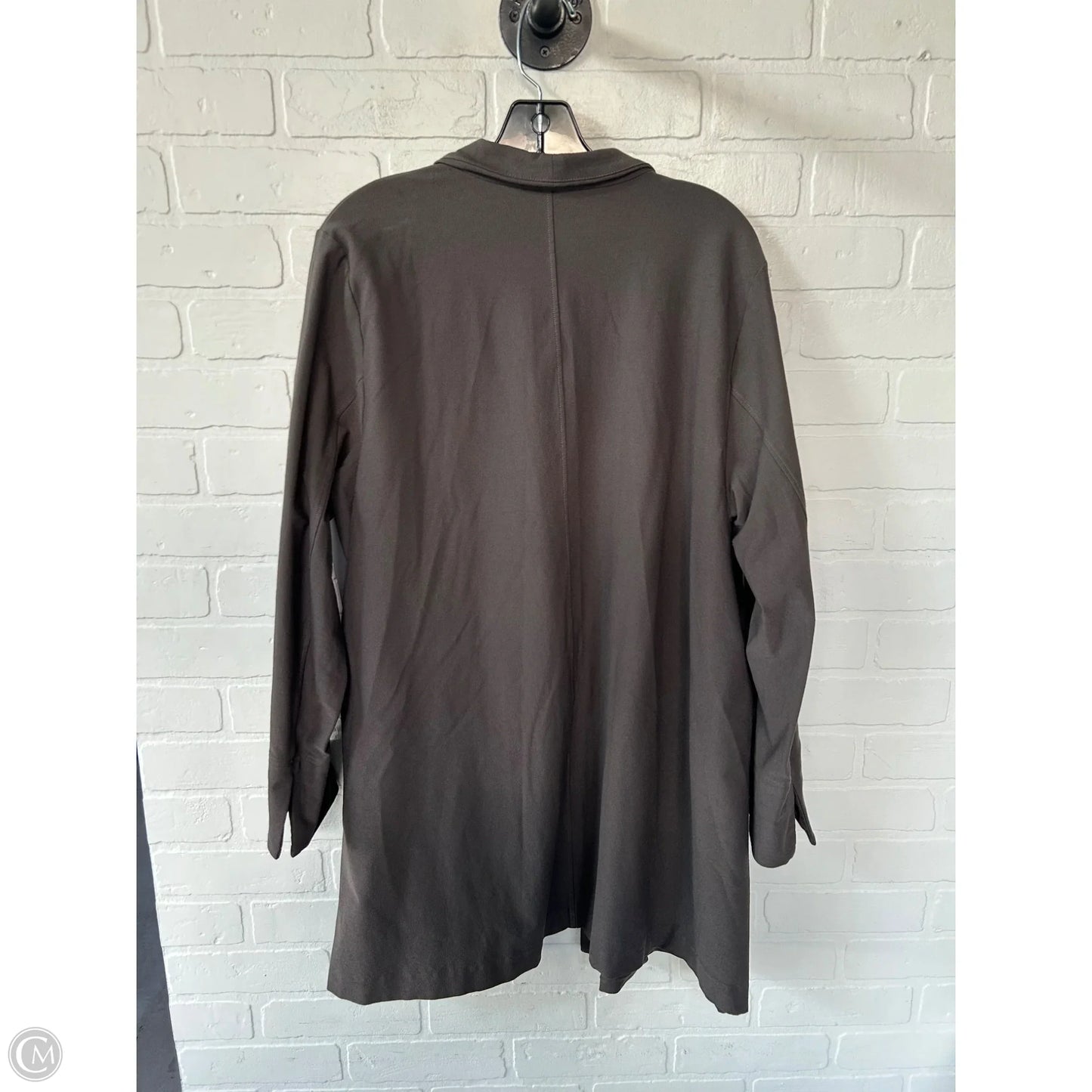 Blazer By Eileen Fisher In Brown, Size: 1x