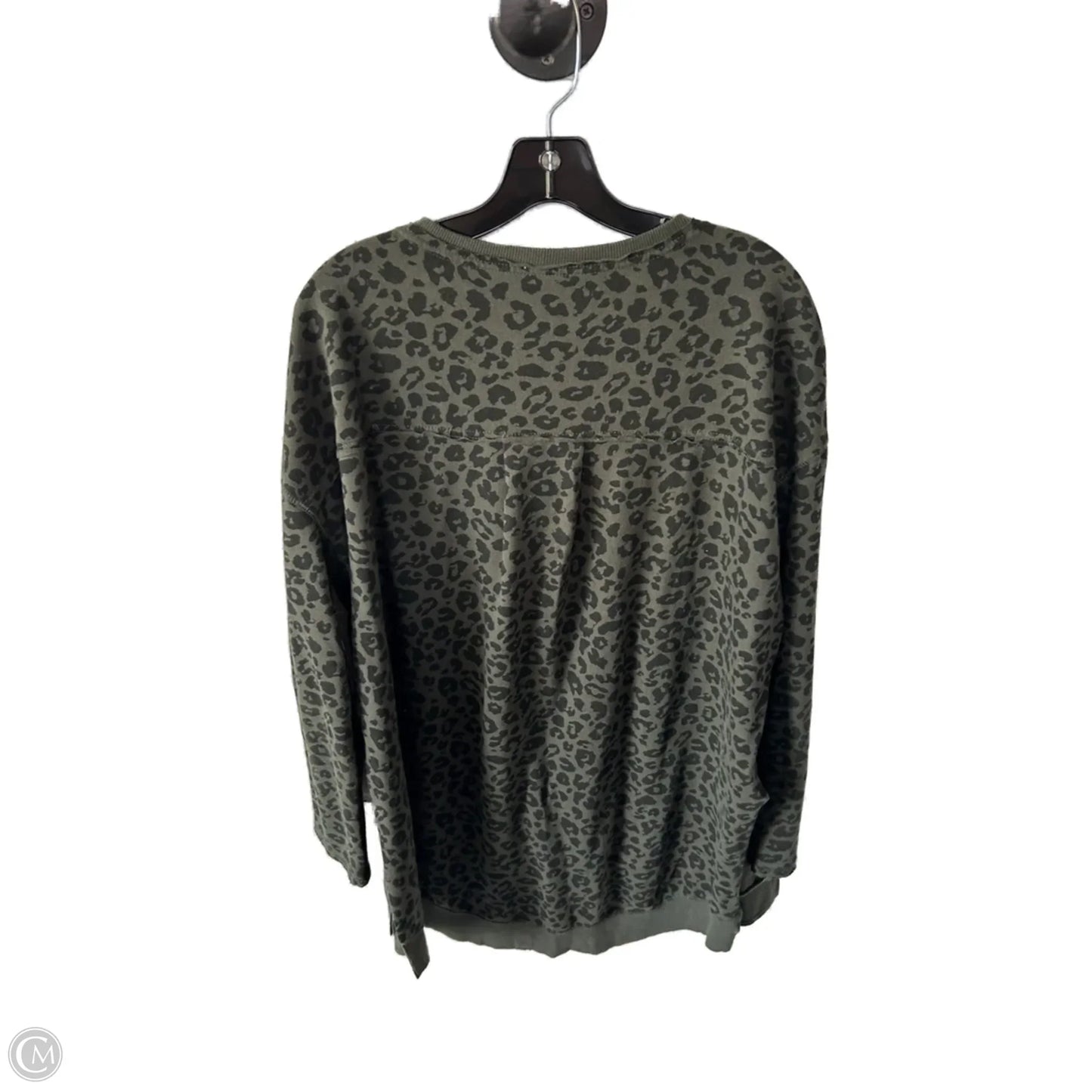 Sweatshirt Crewneck By Z Supply In Green, Size: L