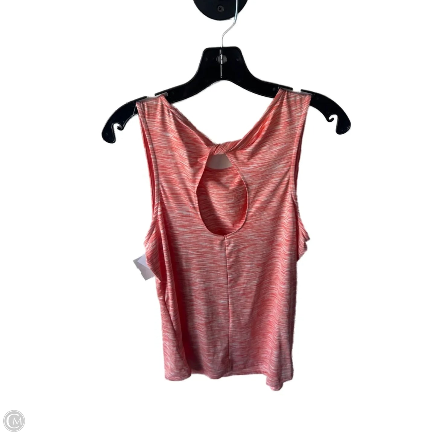 Athletic Tank Top By Reebok In Orange, Size: L