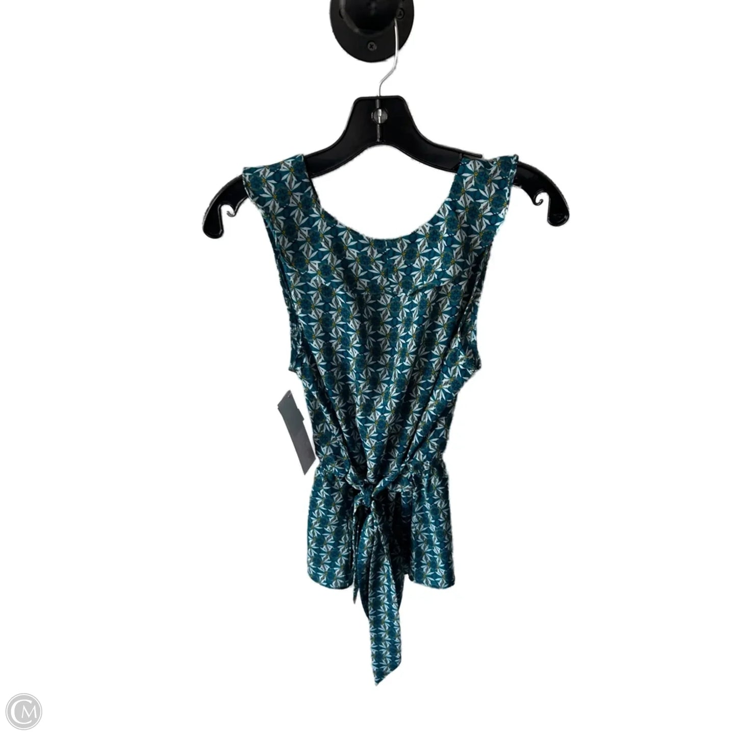 Top Sleeveless By Max Studio In Blue, Size: S