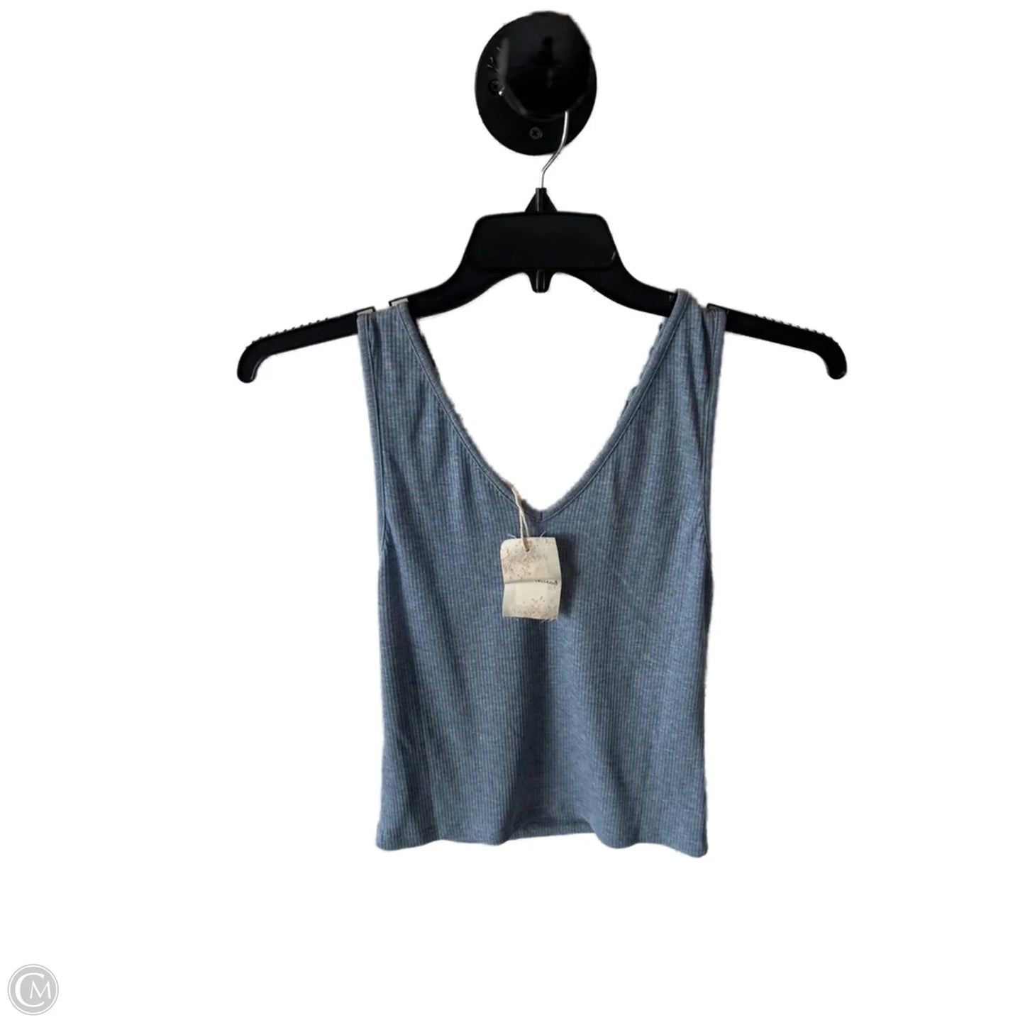 Top Sleeveless Basic By Hem & Thread In Blue, Size: M