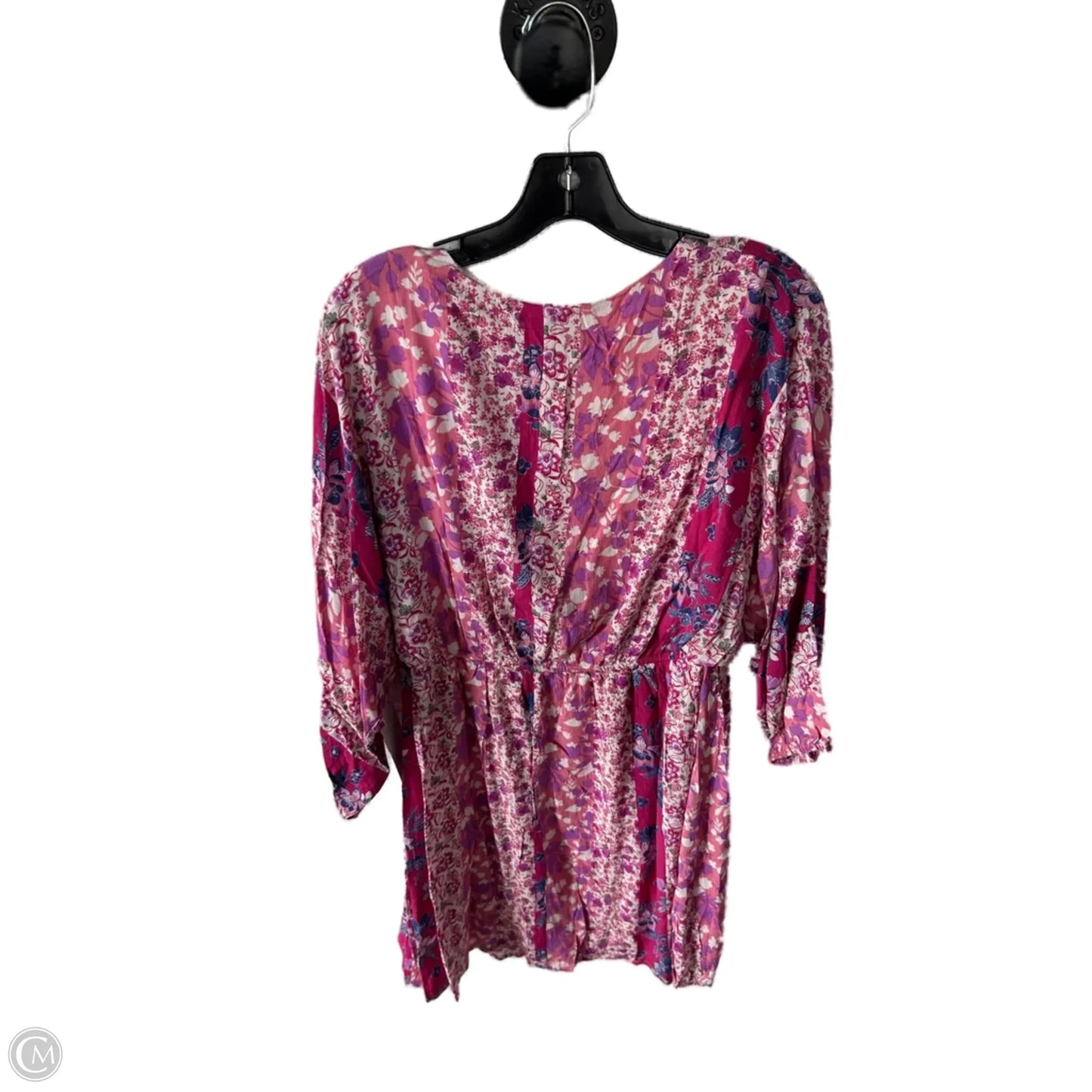 Dress Casual Short By Andree By Unit In Pink, Size: L