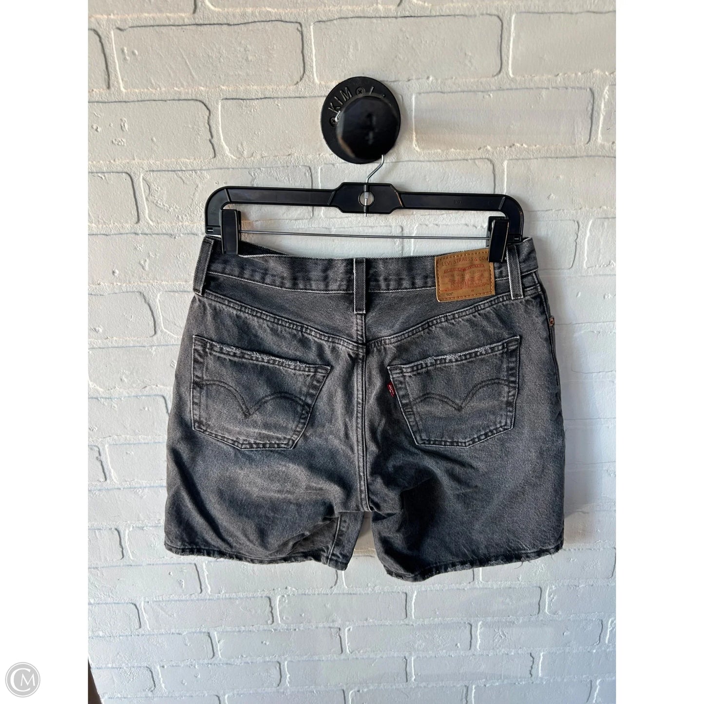 Shorts By Levis In Black Denim, Size: 6