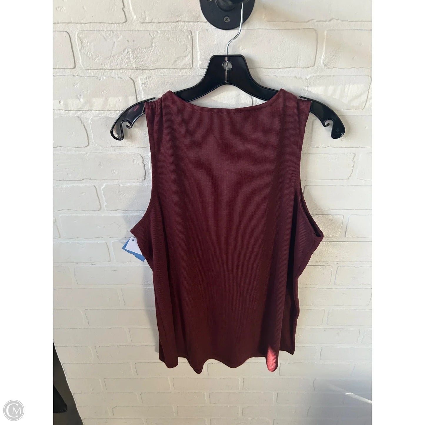 Top Sleeveless By Maurices In Red, Size: Xl