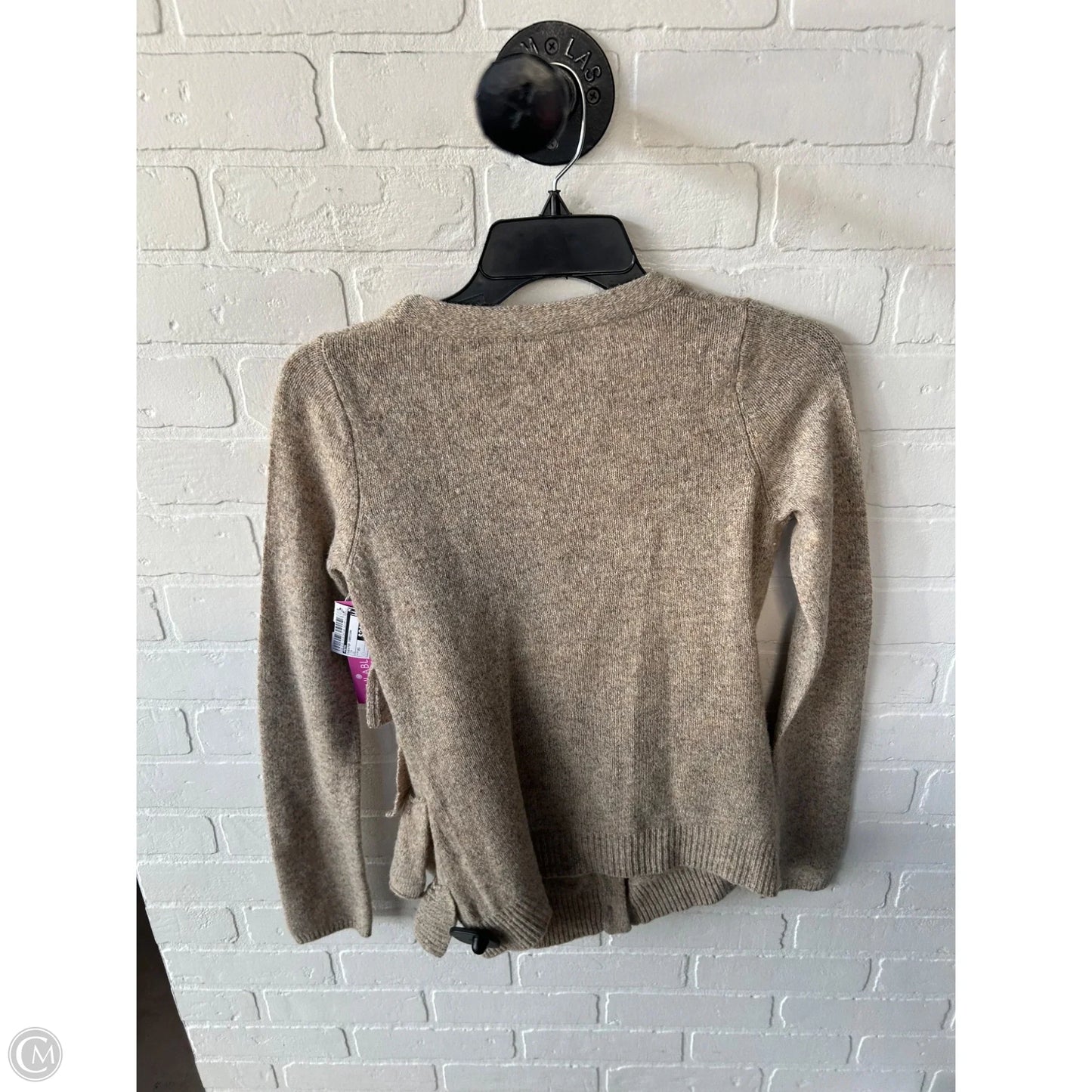 Sweater Cardigan By Moth In Tan, Size: Xs