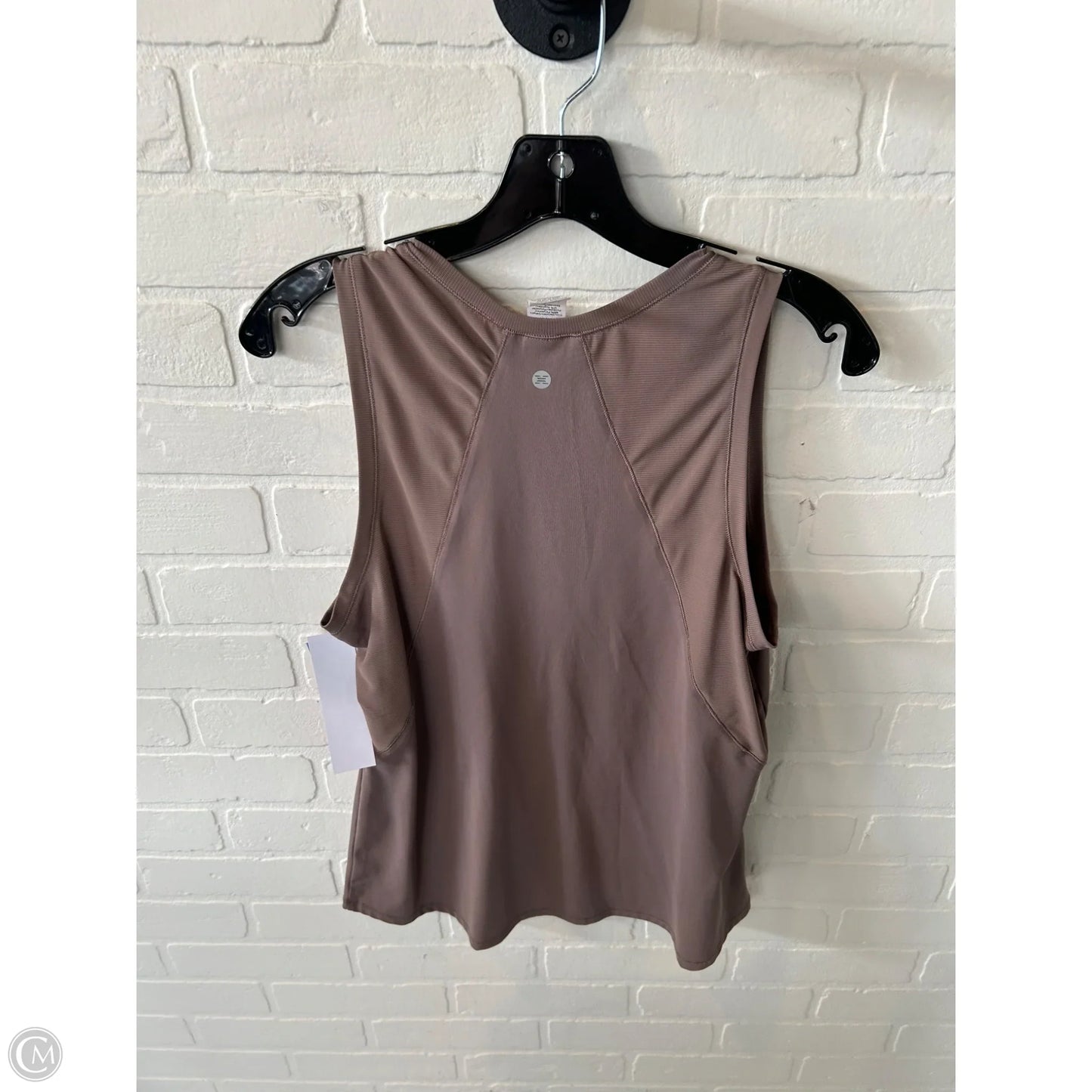 Athletic Tank Top By Rbx In Tan, Size: M