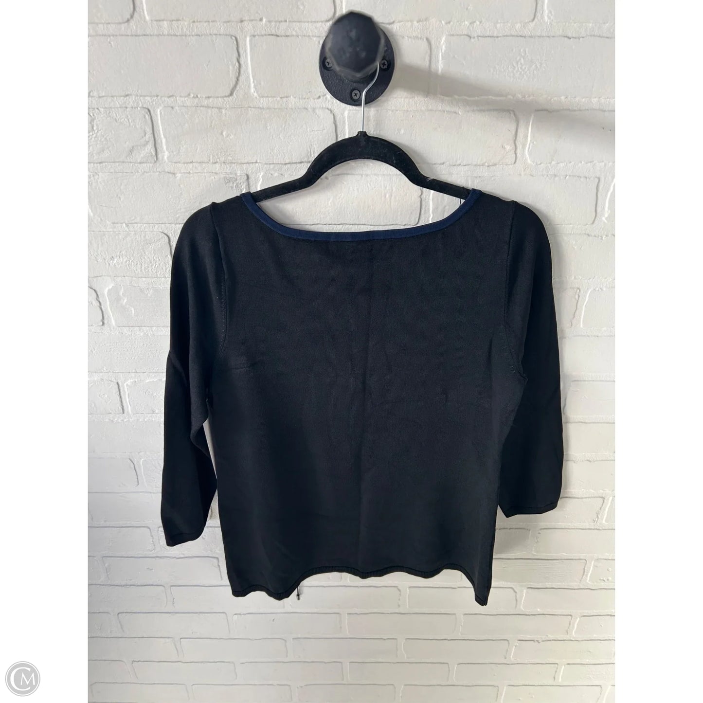 Sweater By White House Black Market In Black & Blue, Size: M