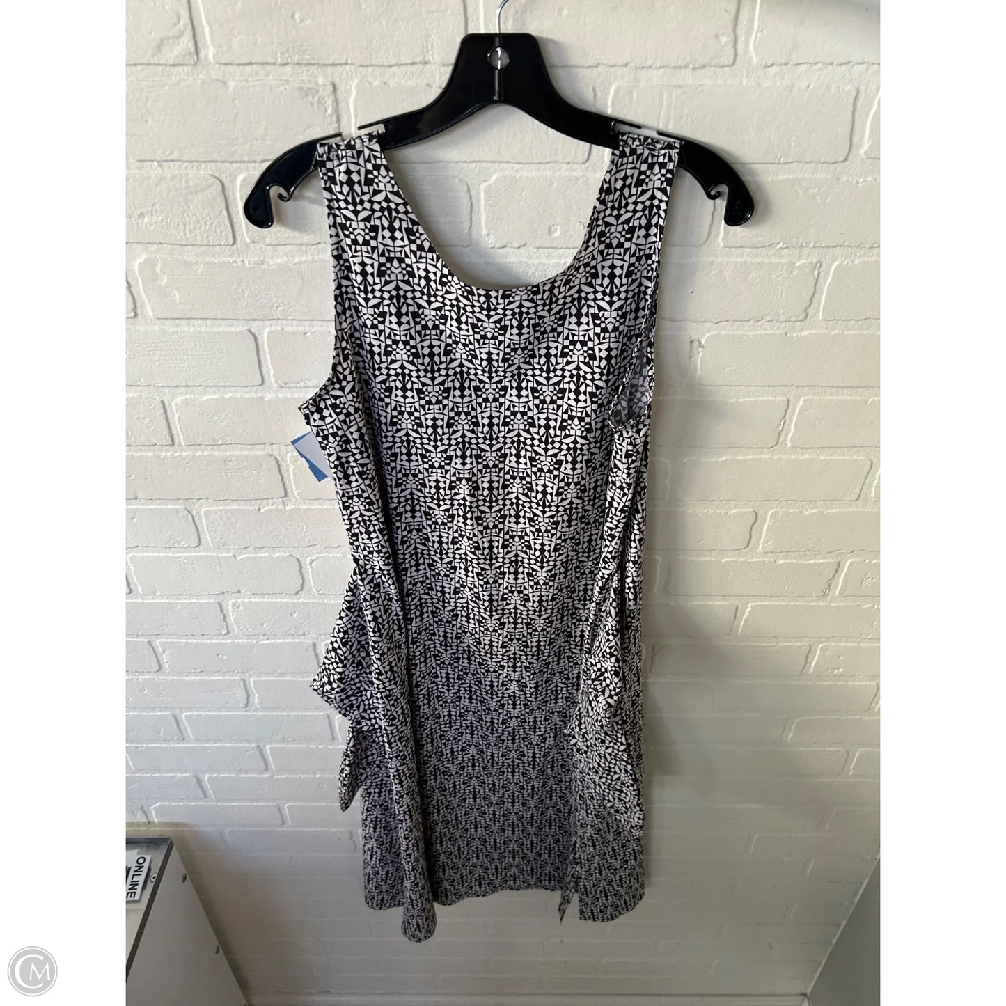Athletic Dress By Title Nine In Black & White, Size: M