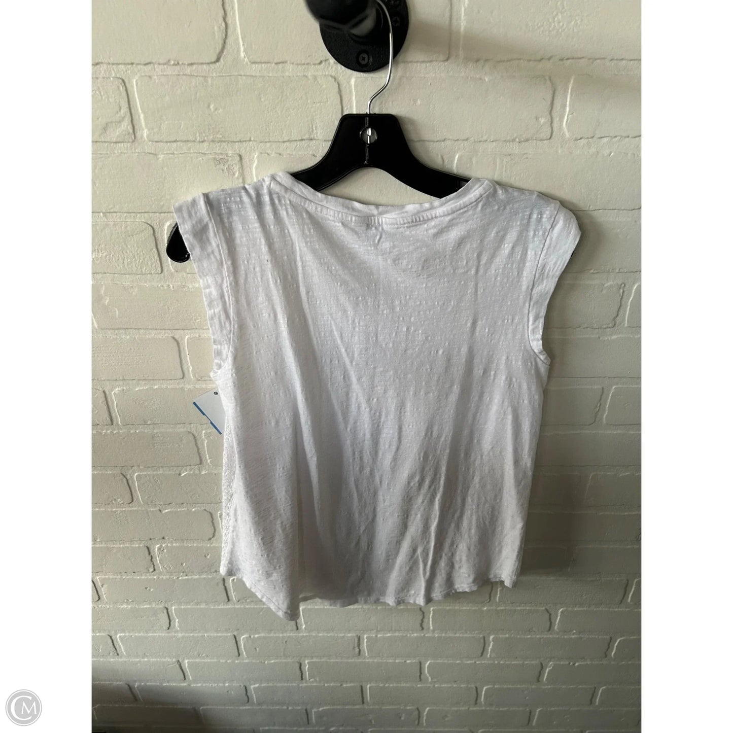 Top Sleeveless By Lucky Brand In White, Size: S