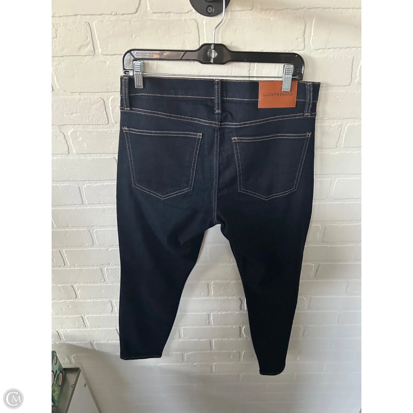 Jeans Skinny By Lucky Brand In Blue Denim, Size: 10