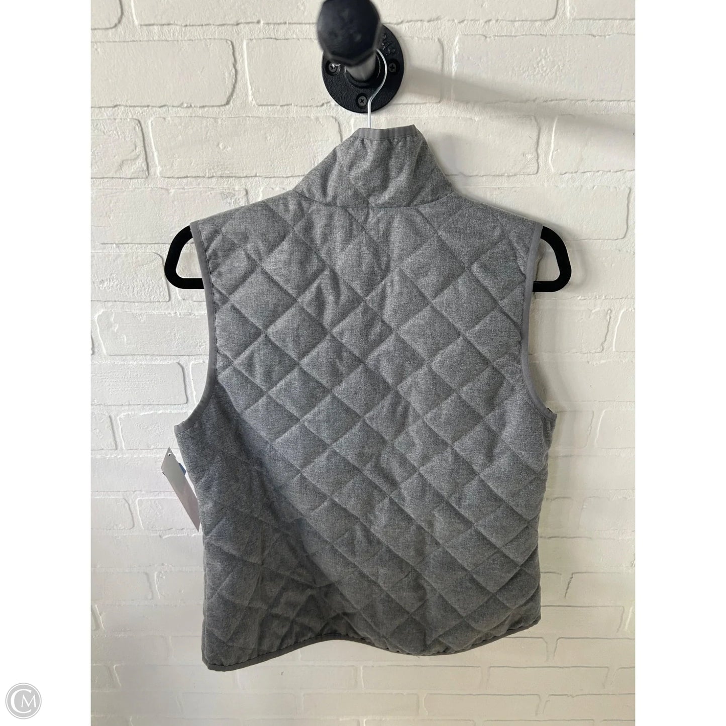 Vest Puffer & Quilted By Old Navy In Grey, Size: M