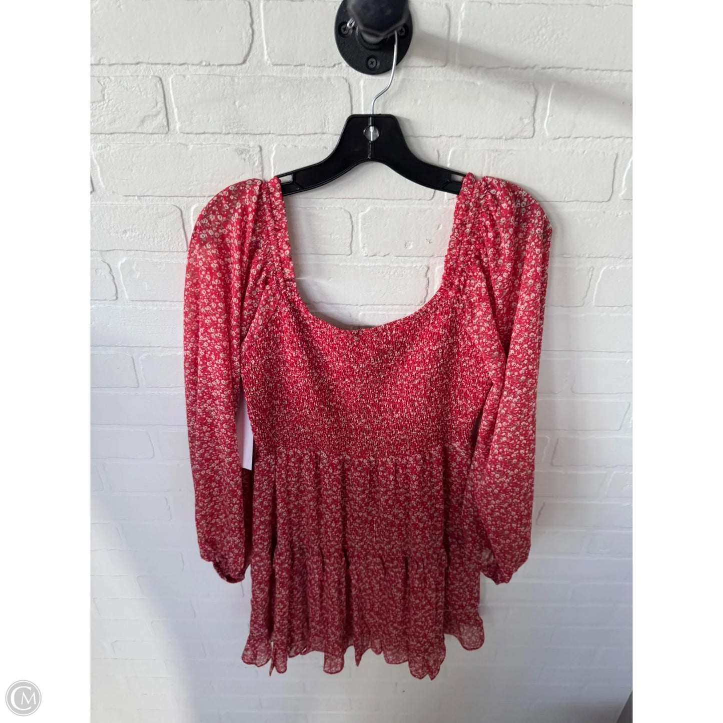 Dress Casual Short By Lush In Red, Size: M