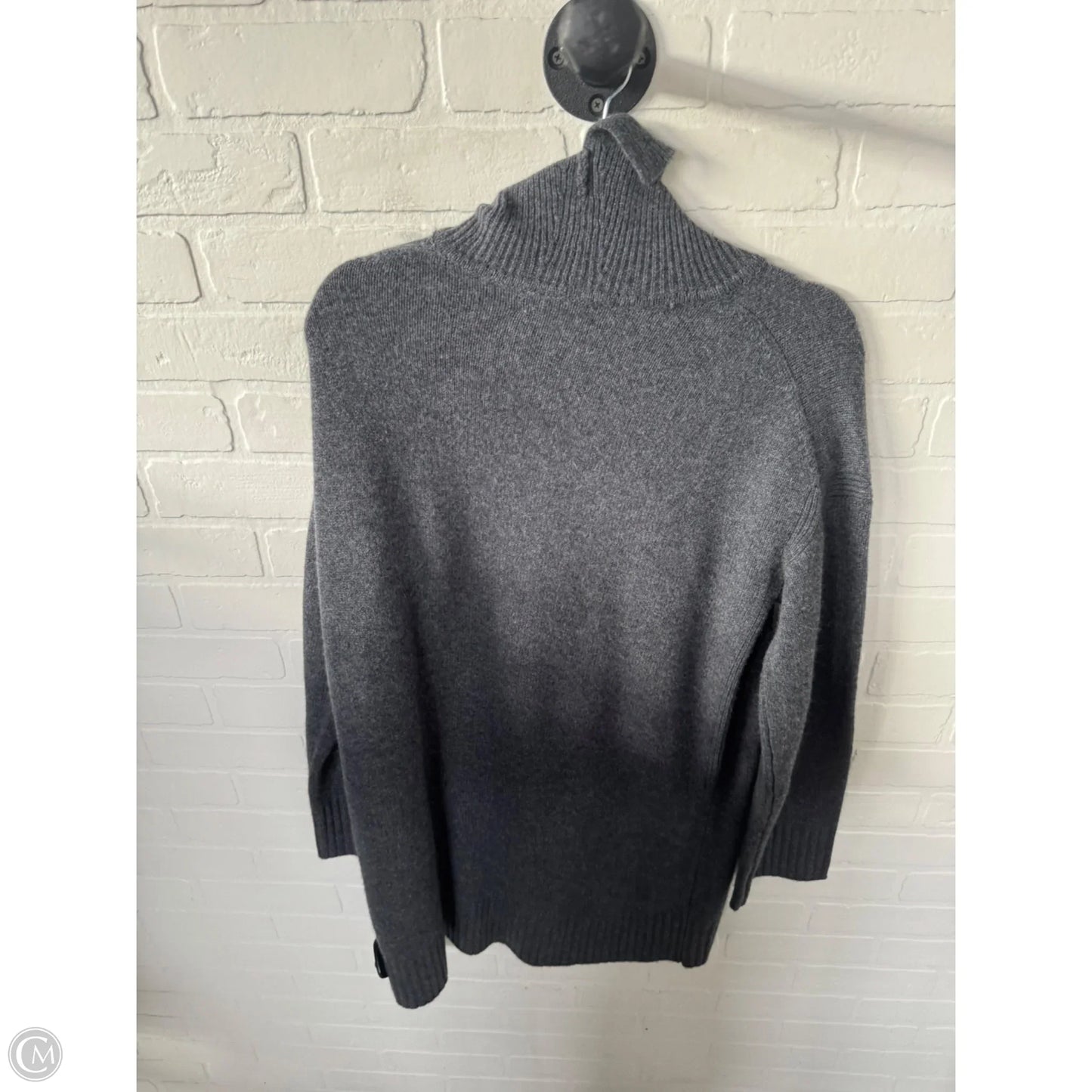 Dress Sweater By Nordstrom In Grey, Size: M