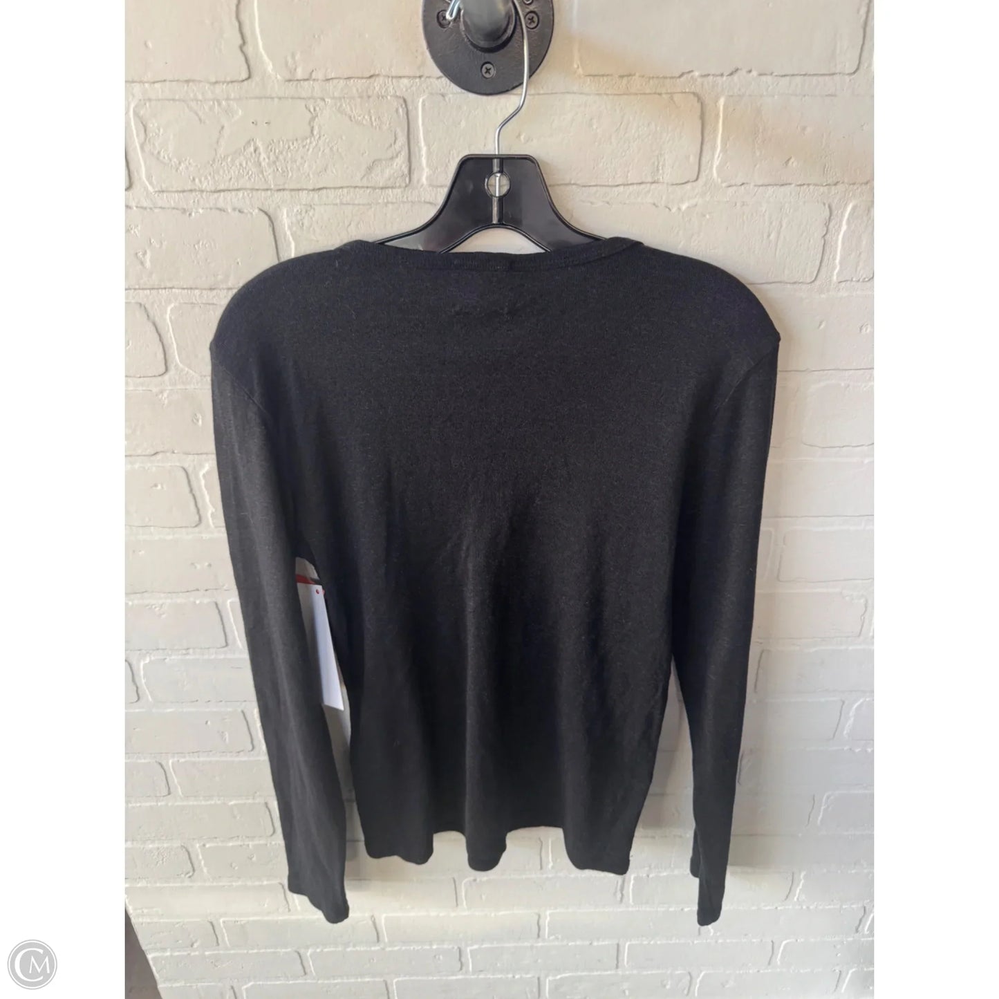 Top Long Sleeve Basic By Michael Stars In Black, Size: M