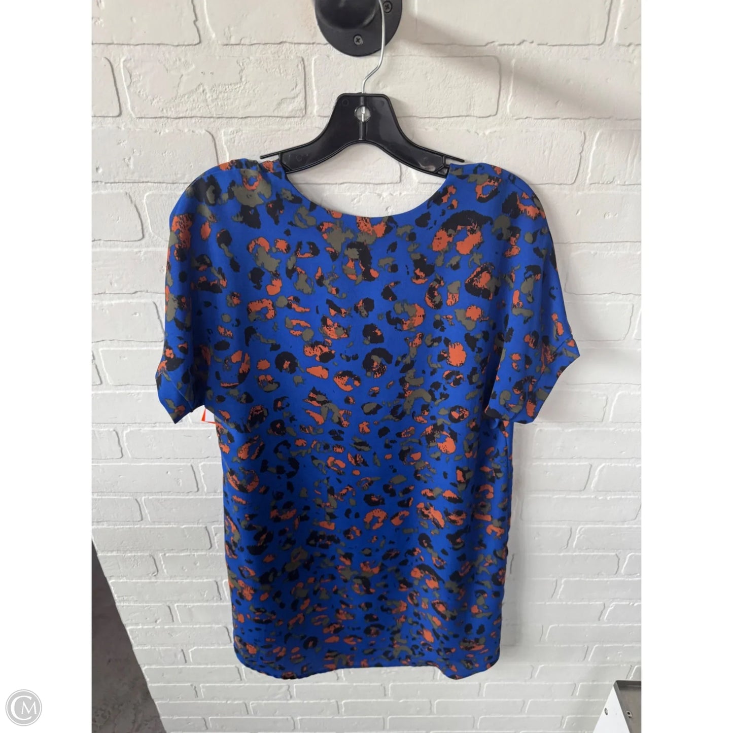 Dress Work By Peyton Jensen In Blue & Orange, Size: S