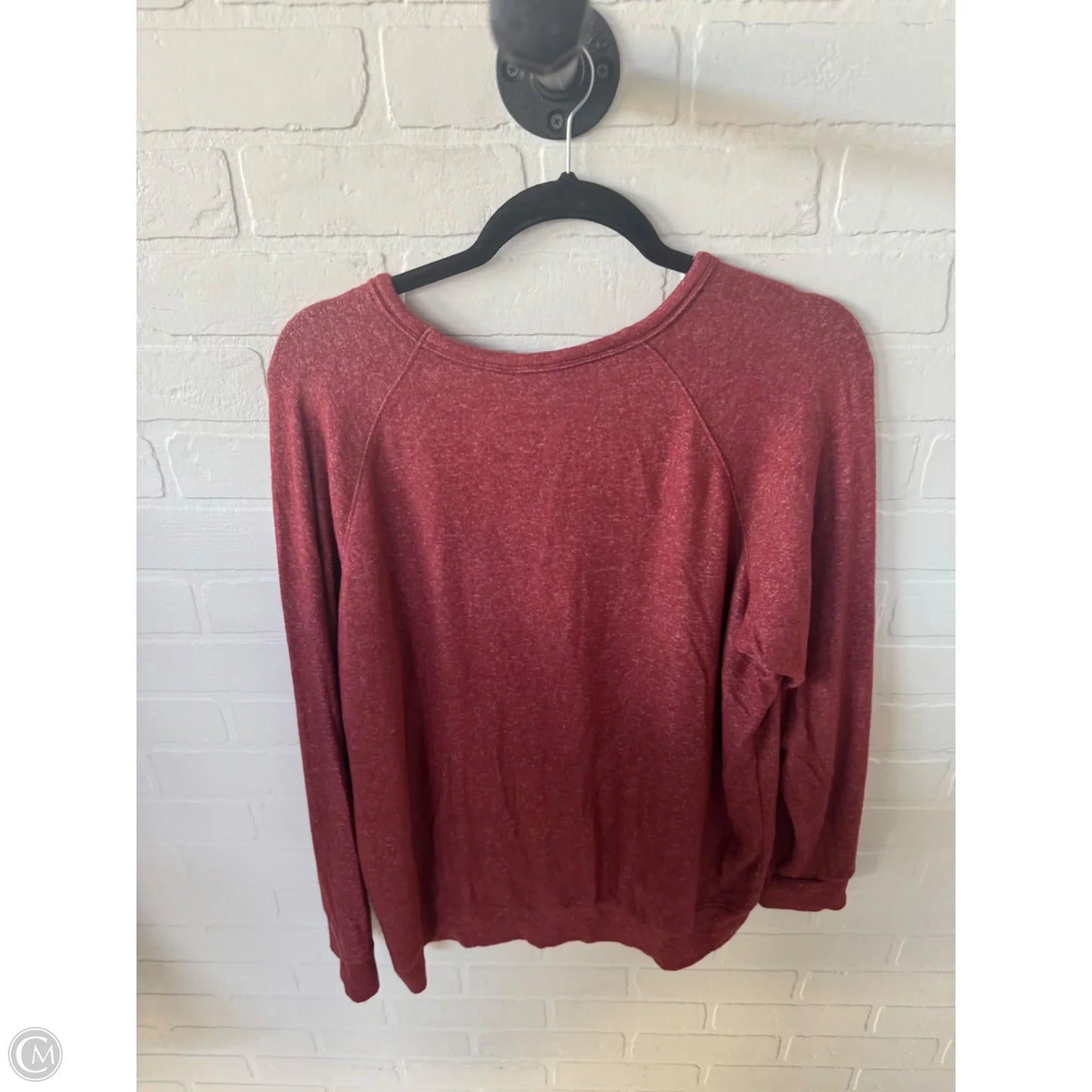 Top Long Sleeve By Buffalo David Bitton In Red, Size: Xl