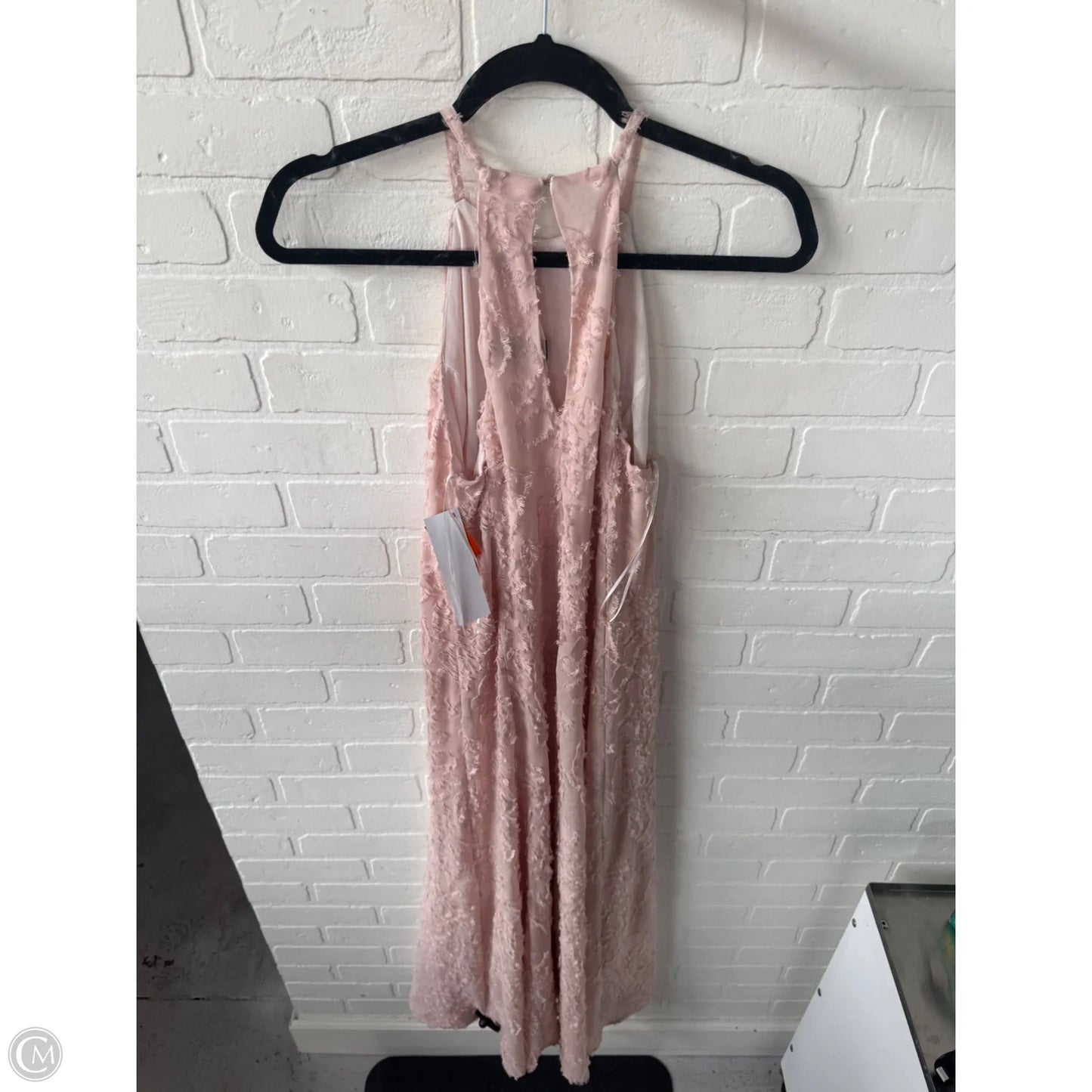 Dress Party Long By Zara In Pink, Size: Xs