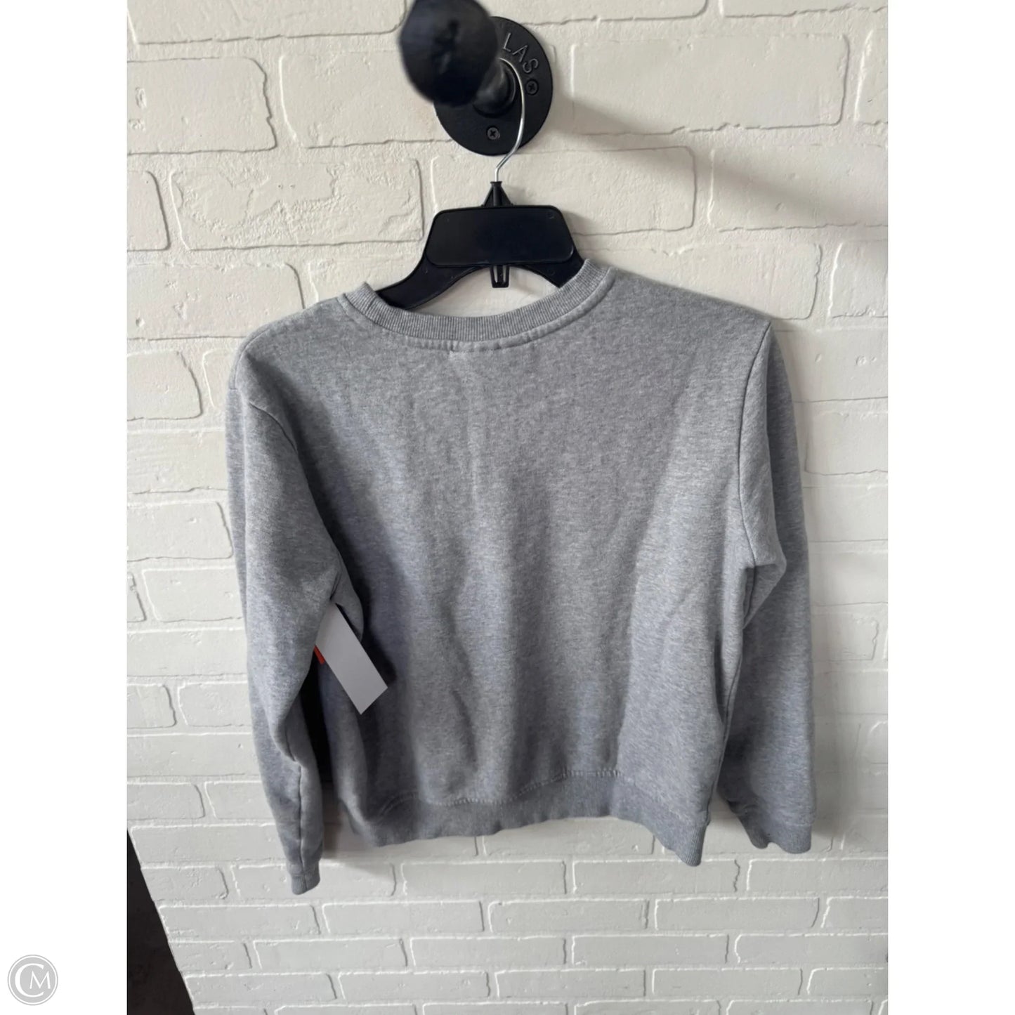 Sweatshirt Crewneck By Fila In Grey, Size: S