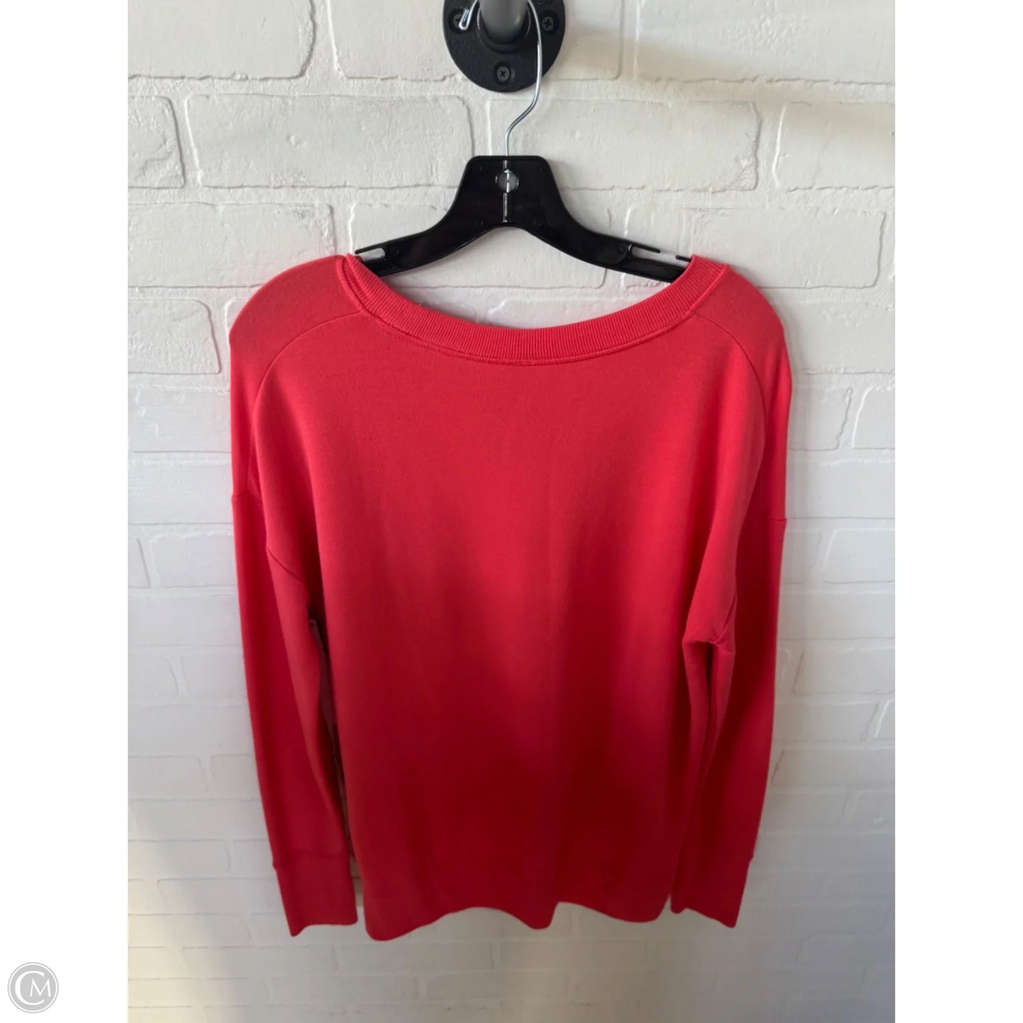 Athletic Sweatshirt Crewneck By Athleta In Orange, Size: S