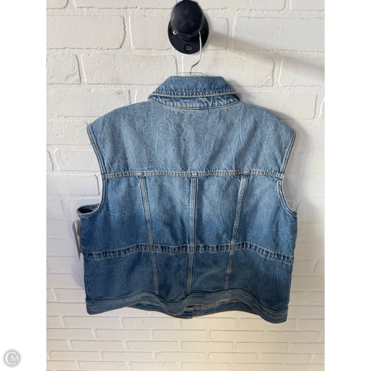 Vest Other By Lane Bryant In Blue Denim, Size: 1x