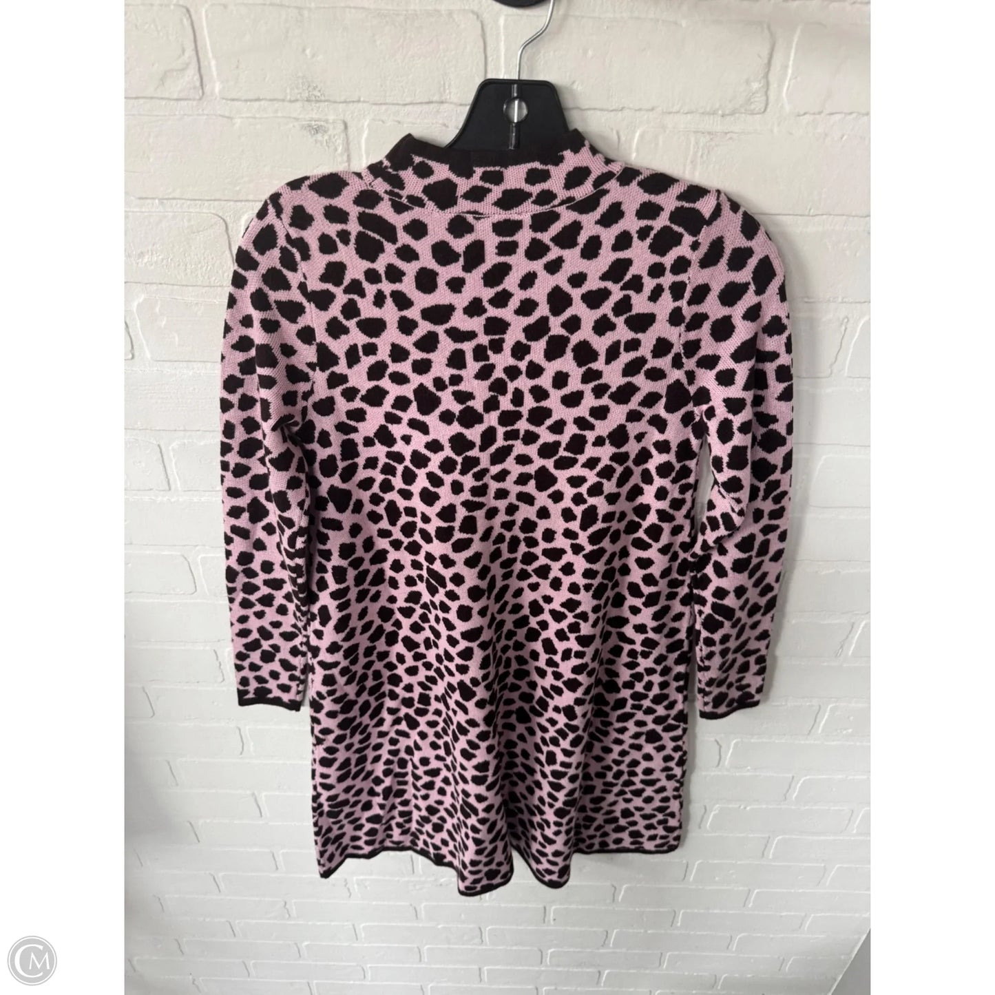 Dress Sweater By Ann Taylor In Brown & Pink, Size: Xxsp