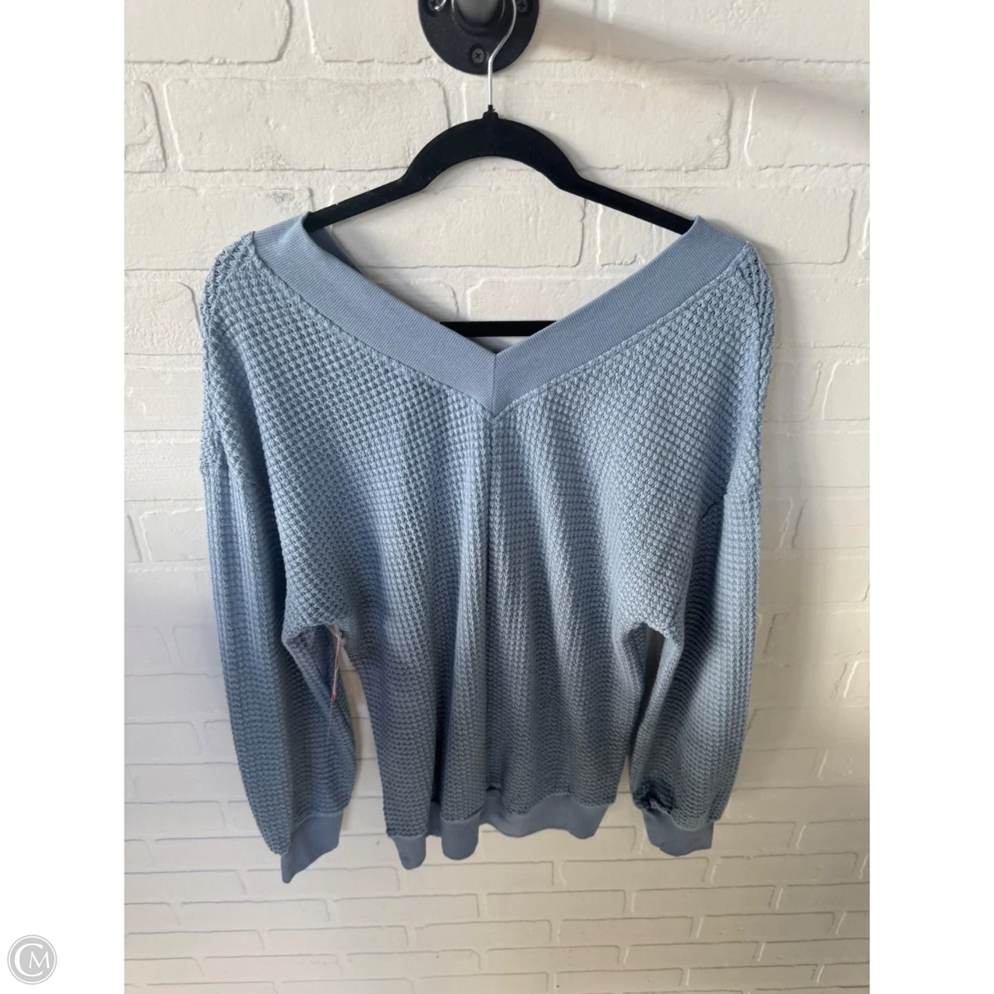 Sweatshirt Crewneck By Clothes Mentor In Blue, Size: S