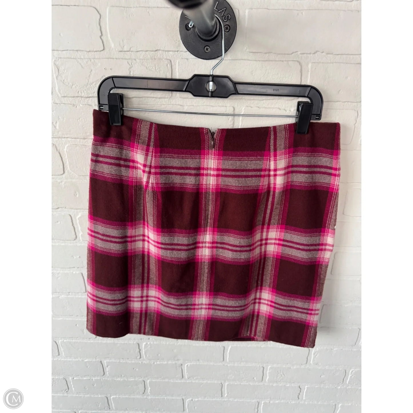 Skirt Mini & Short By Loft In Pink & Red, Size: 6