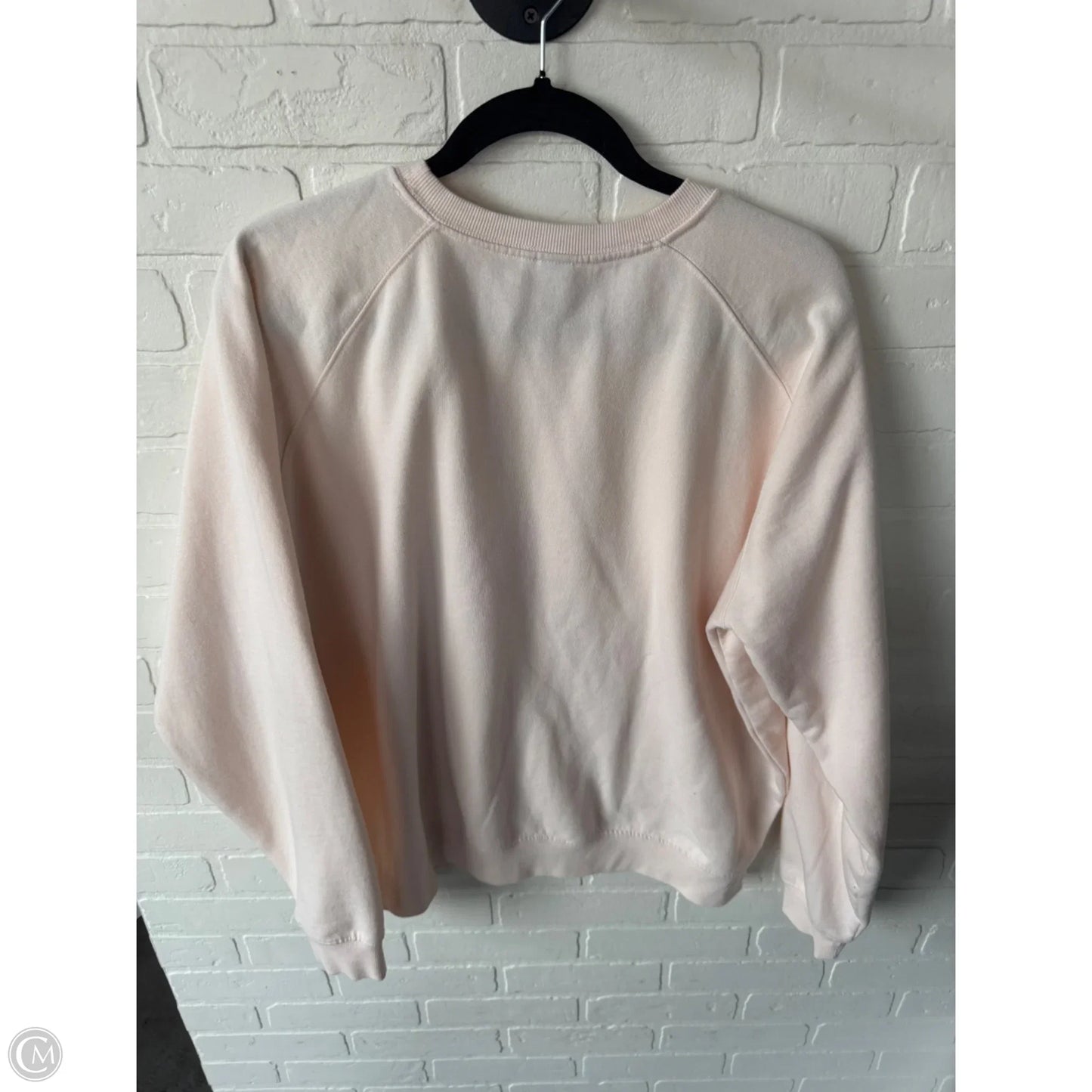 Sweatshirt Crewneck By Anthropologie In Pink & Red, Size: Xl