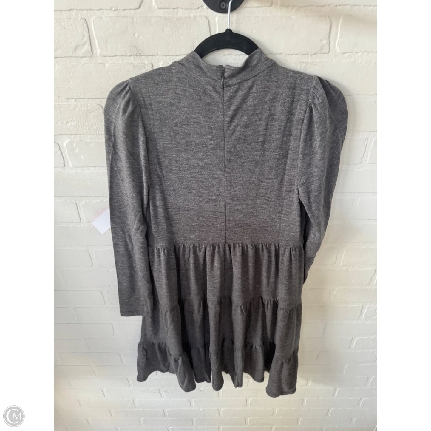 Dress Casual Short By Ann Taylor In Grey, Size: Xsp