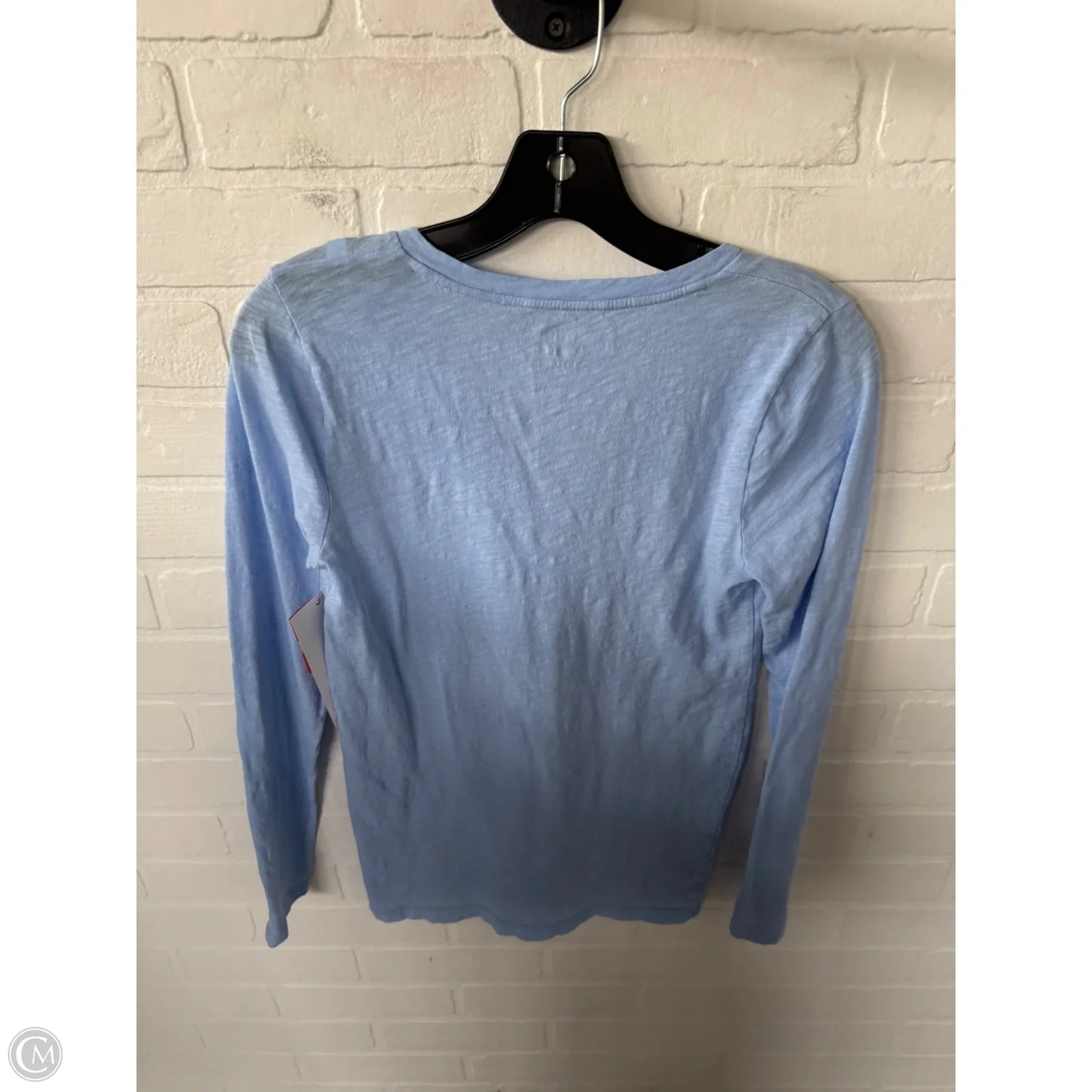 Top Long Sleeve Basic By J. Crew In Blue, Size: S