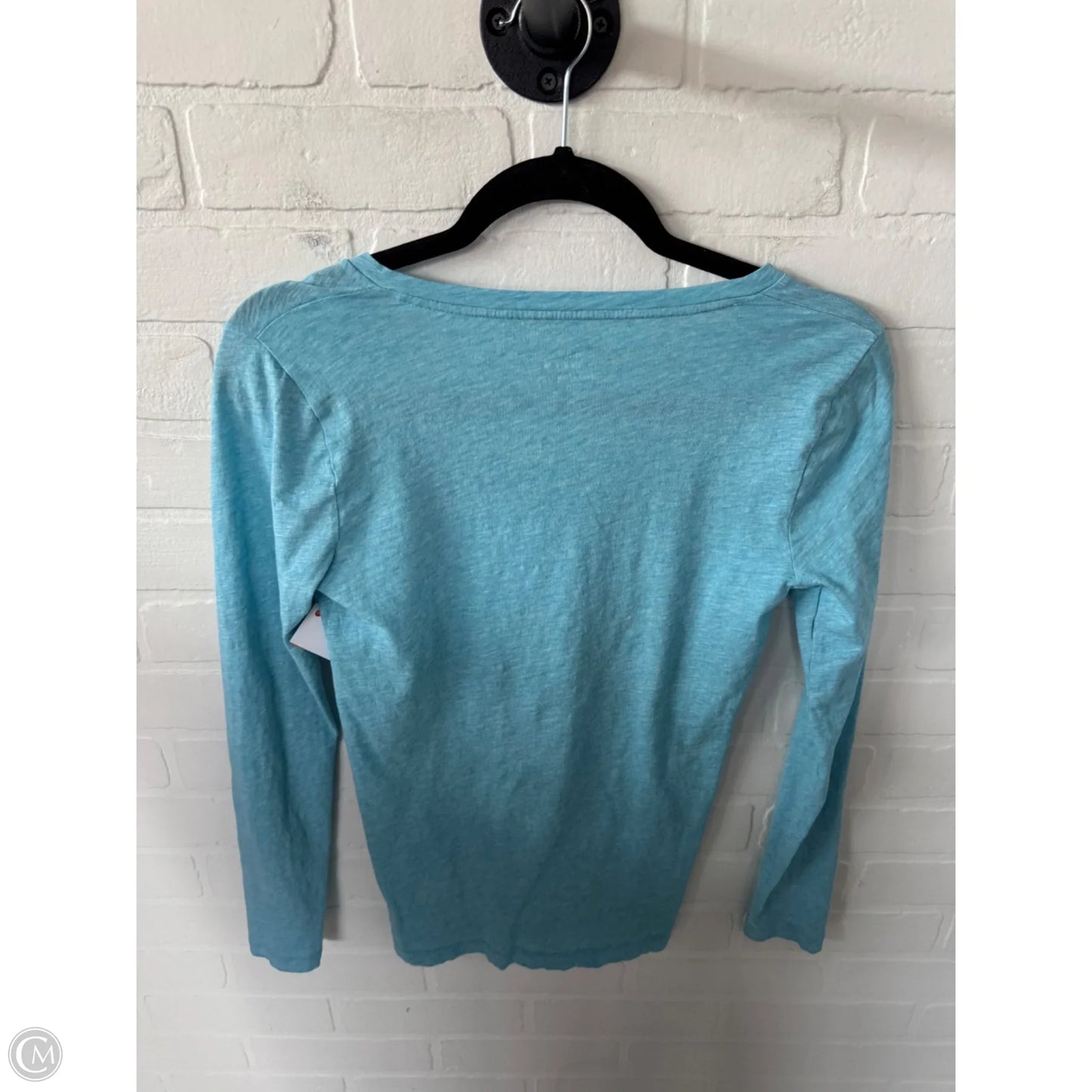Top Long Sleeve Basic By J. Crew In Blue, Size: S
