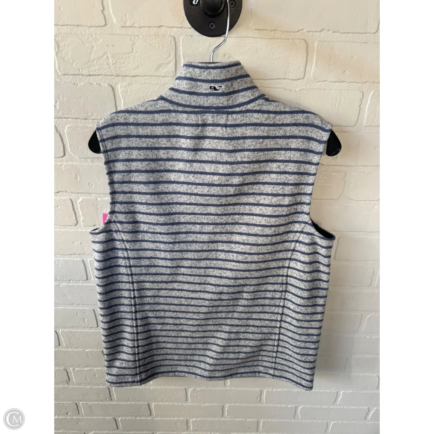 Vest Fleece By Vineyard Vines In Blue, Size: M
