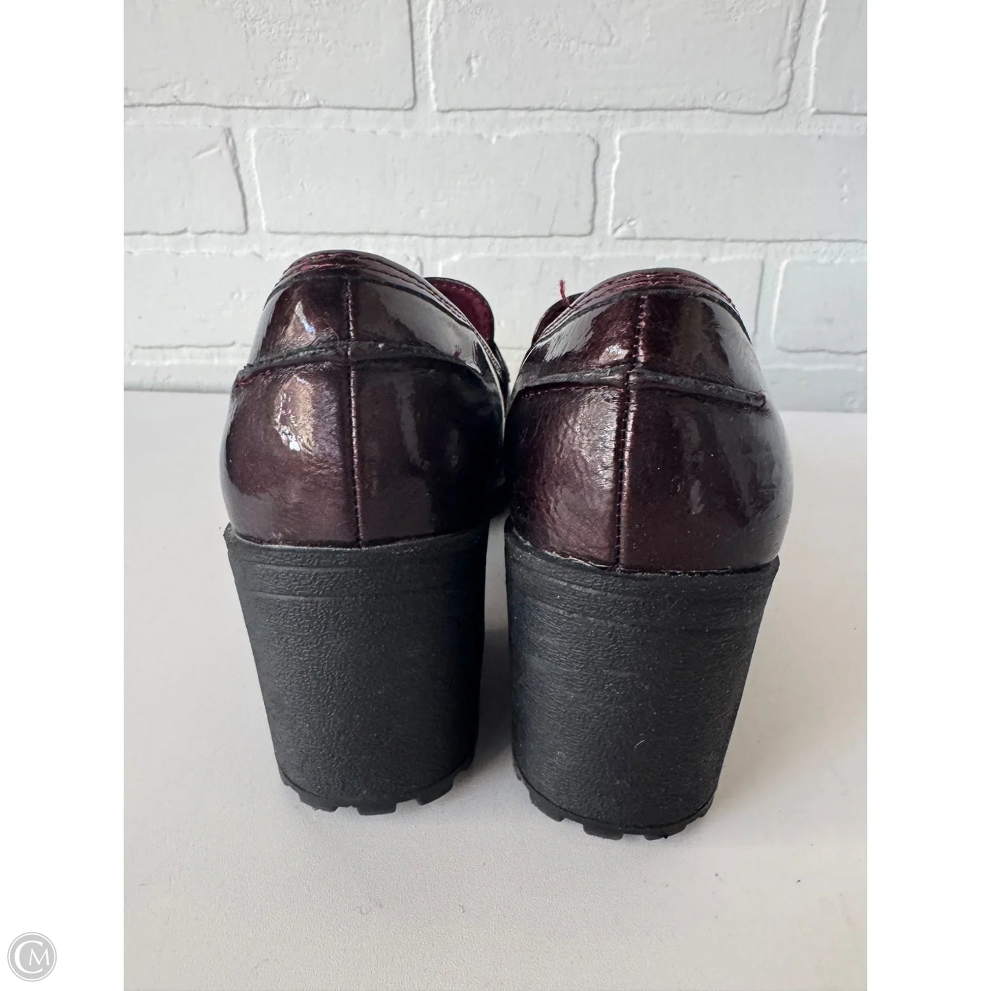 Shoes Heels Block By Cmc In Purple, Size: 6.5