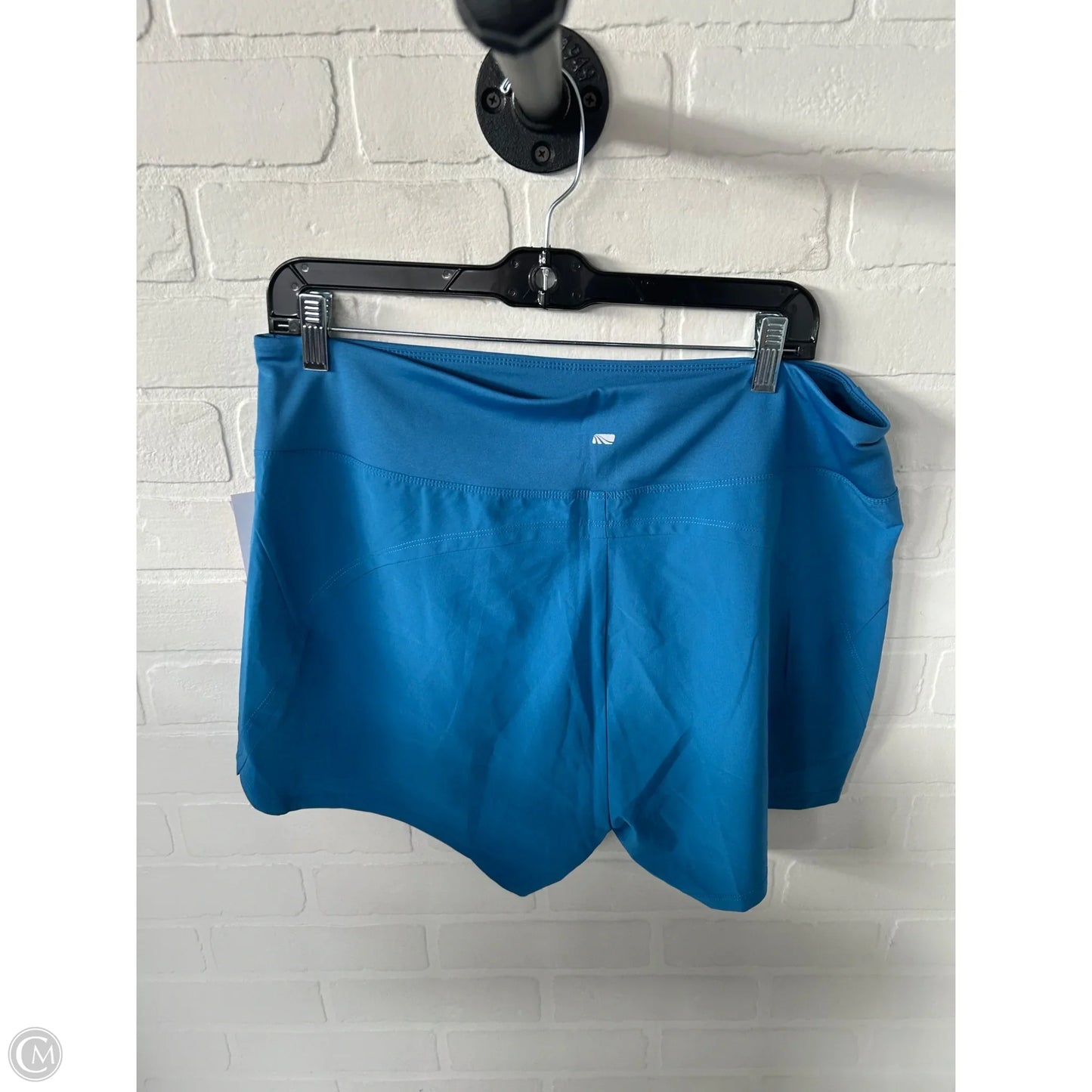 Athletic Shorts By Marika In Blue, Size: 12