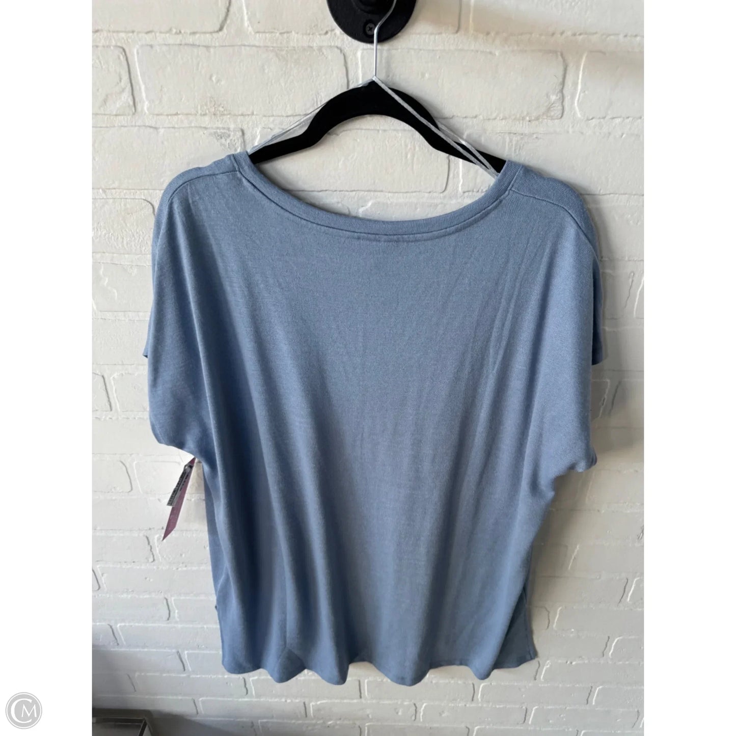 Top Short Sleeve Basic By Orvis In Blue, Size: Xxl