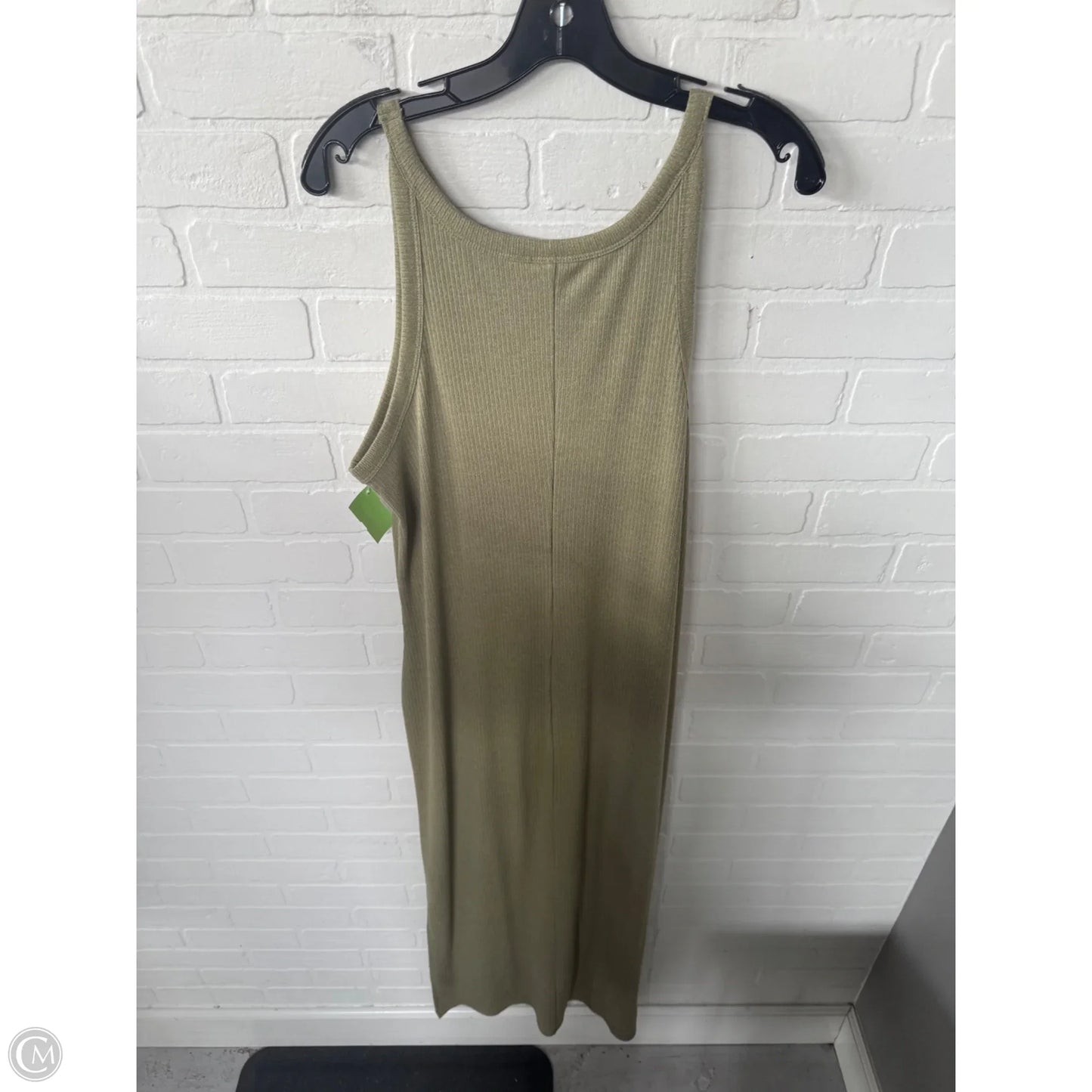 Dress Casual Midi By A New Day In Green, Size: L