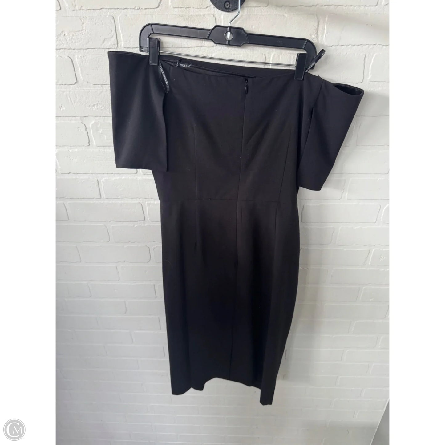 Dress Party Midi By Vince Camuto In Black, Size: L