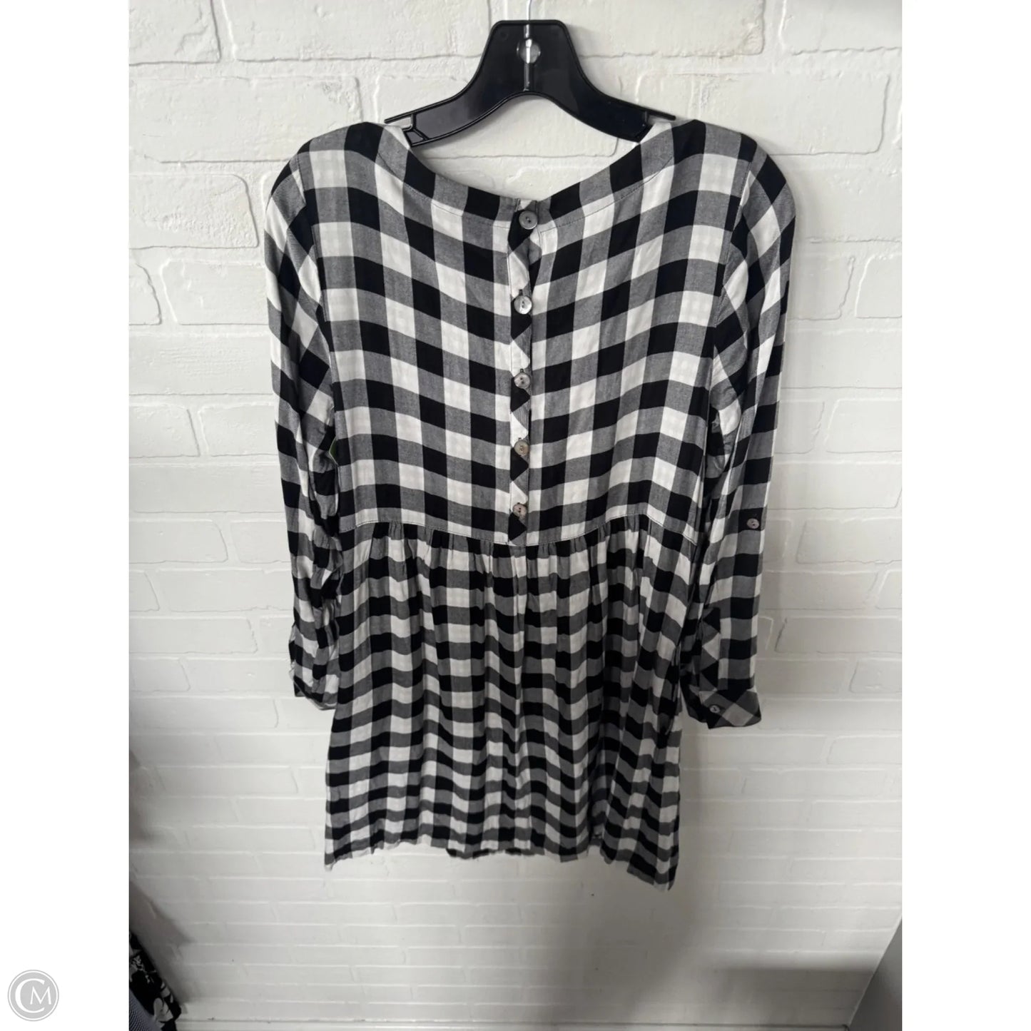 Dress Casual Short By J. Jill In Black & White, Size: M