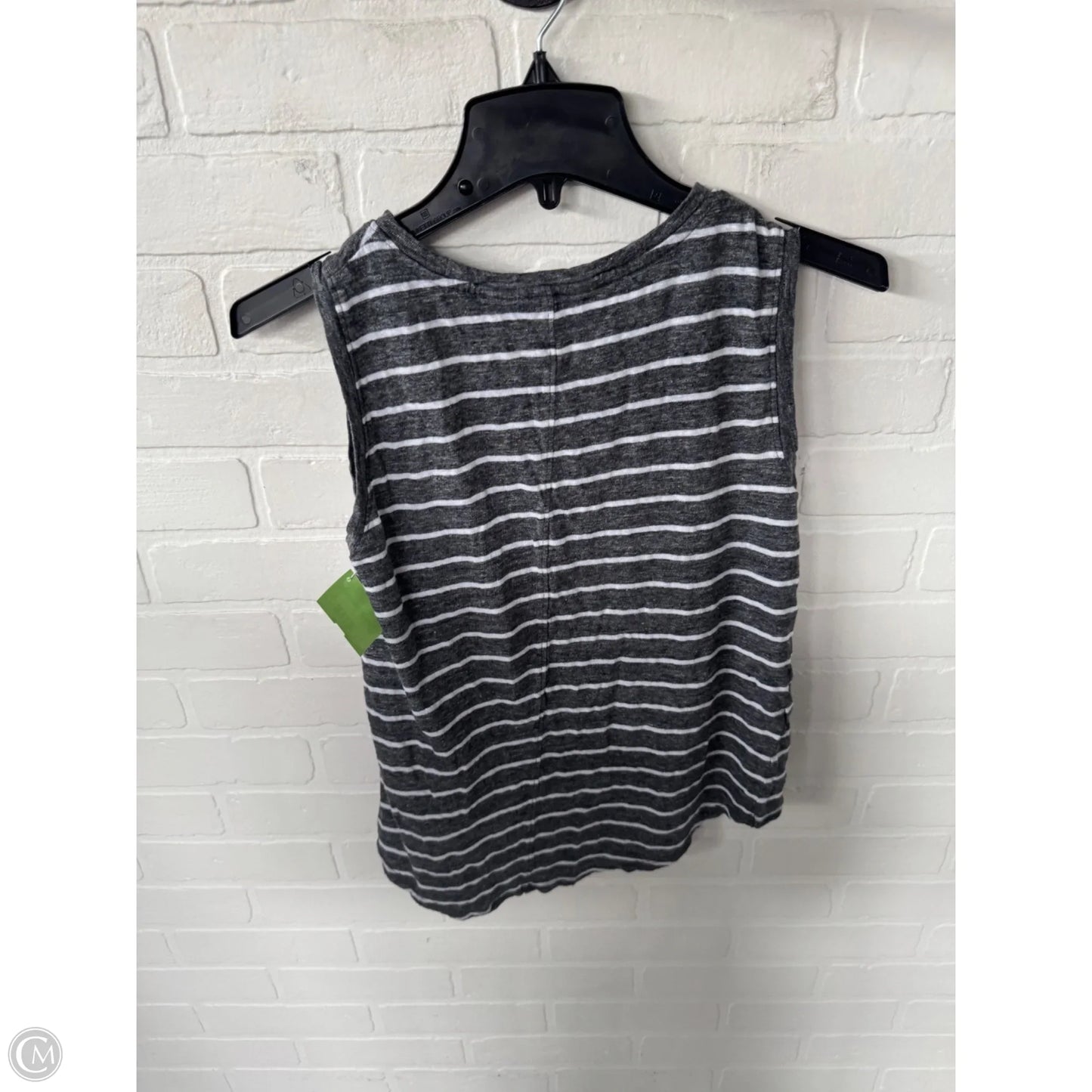 Athletic Tank Top By Athleta In Grey & White, Size: Xs