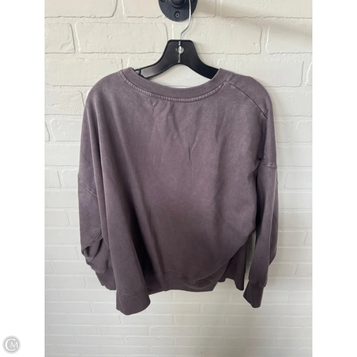 Sweatshirt Crewneck By Maurices In Grey, Size: 1x
