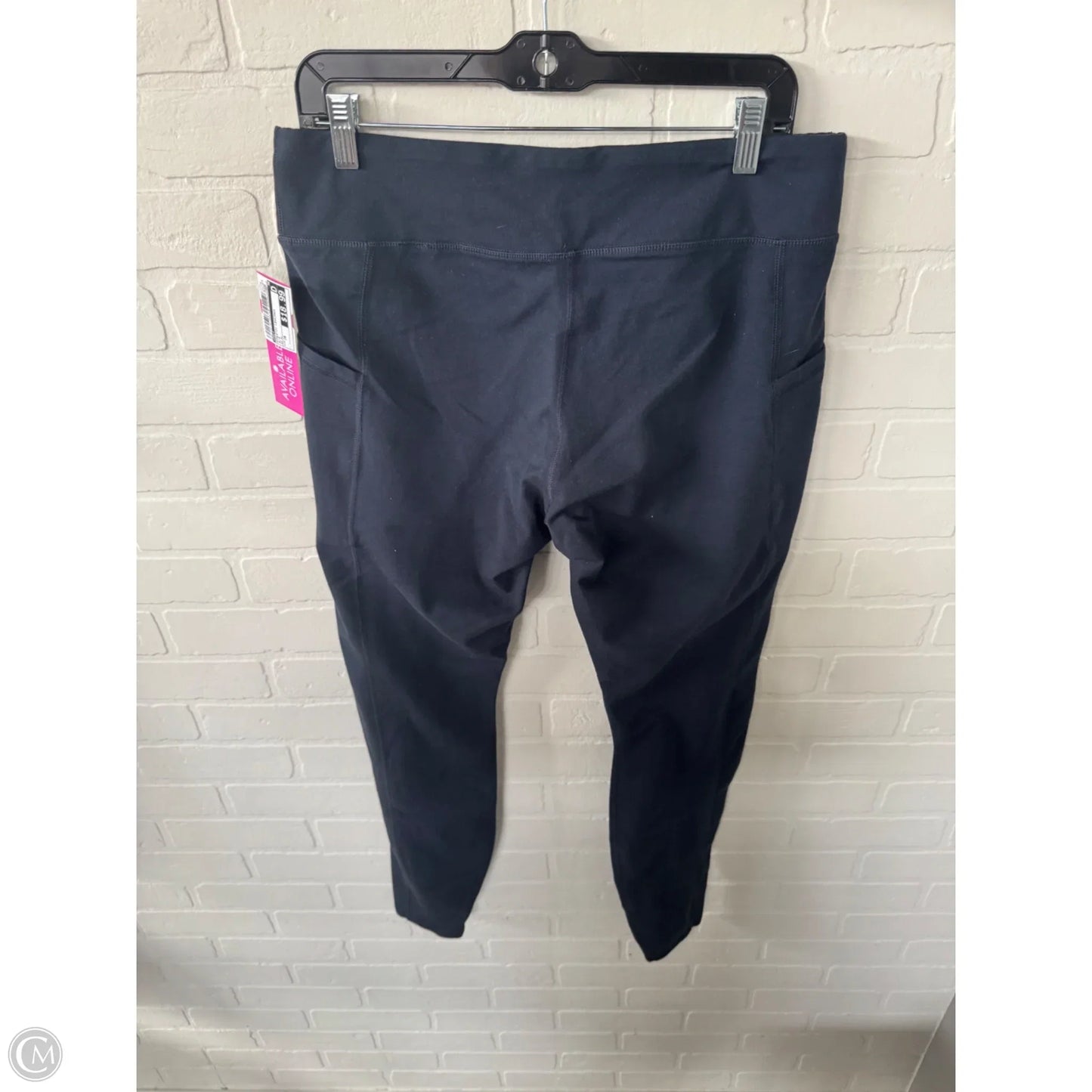 Athletic Leggings By Pact In Blue, Size: 16