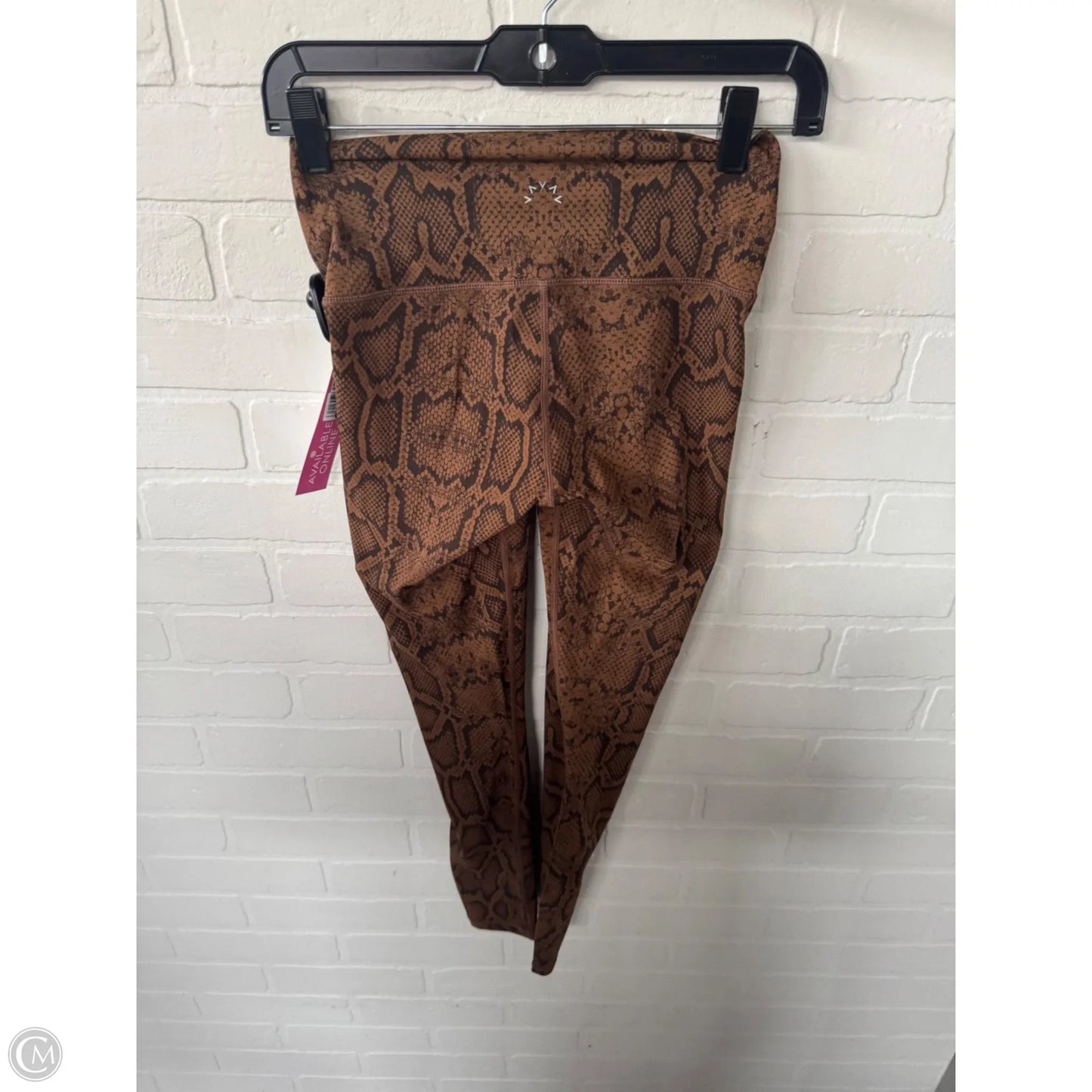 Athletic Leggings By Varley In Brown, Size: 0