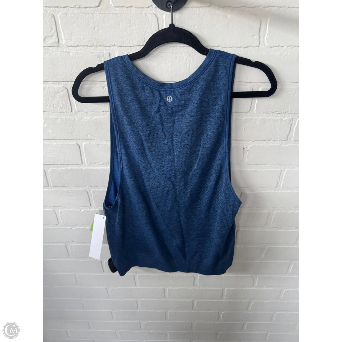 Athletic Tank Top By Lululemon In Blue, Size: M