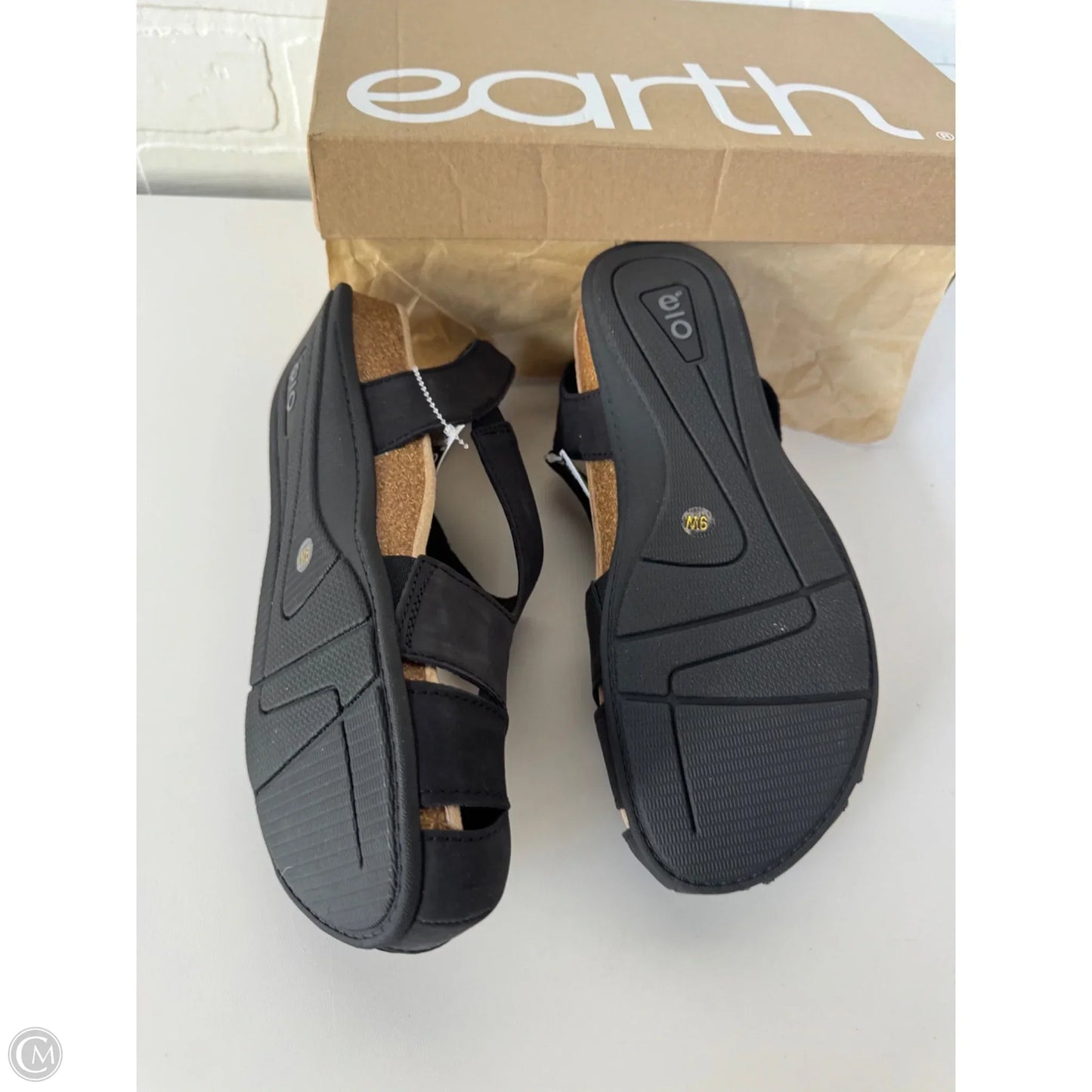 Shoes Flats By Earth In Blue, Size: 9