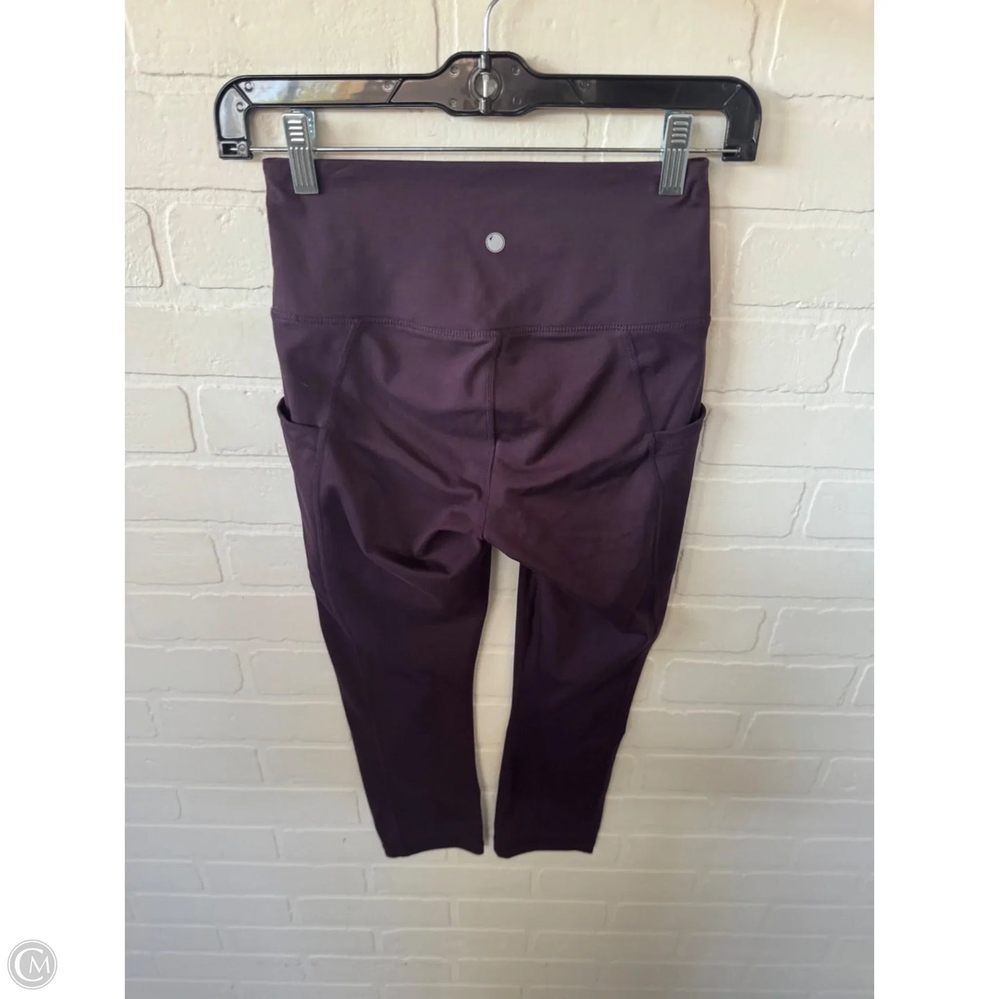 Athletic Leggings Capris By Yogalicious In Purple, Size: 0
