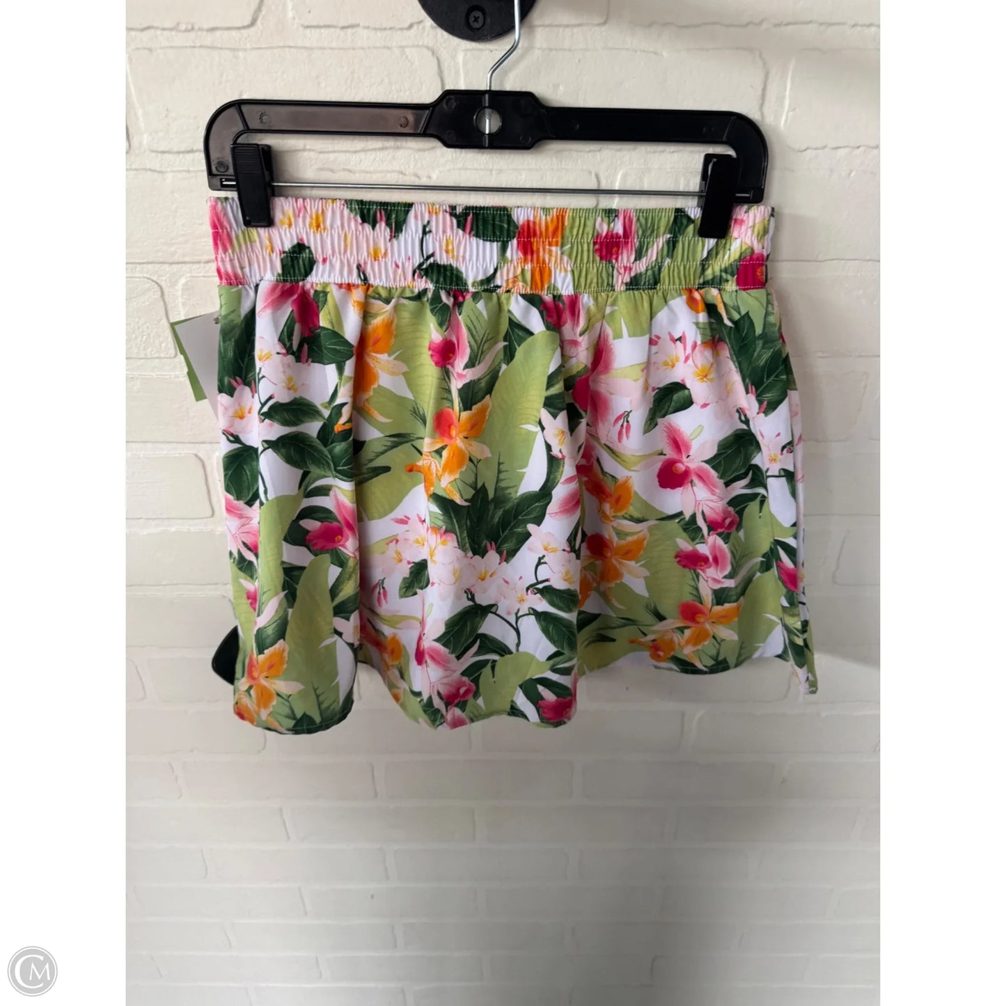 Athletic Skort By Tommy Bahama In Green & Pink, Size: 8