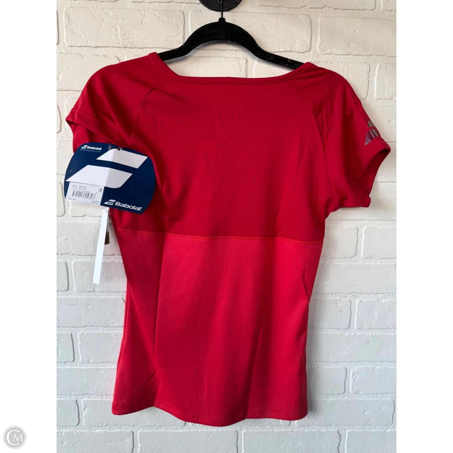 Athletic Top Short Sleeve By Clothes Mentor In Red, Size: S