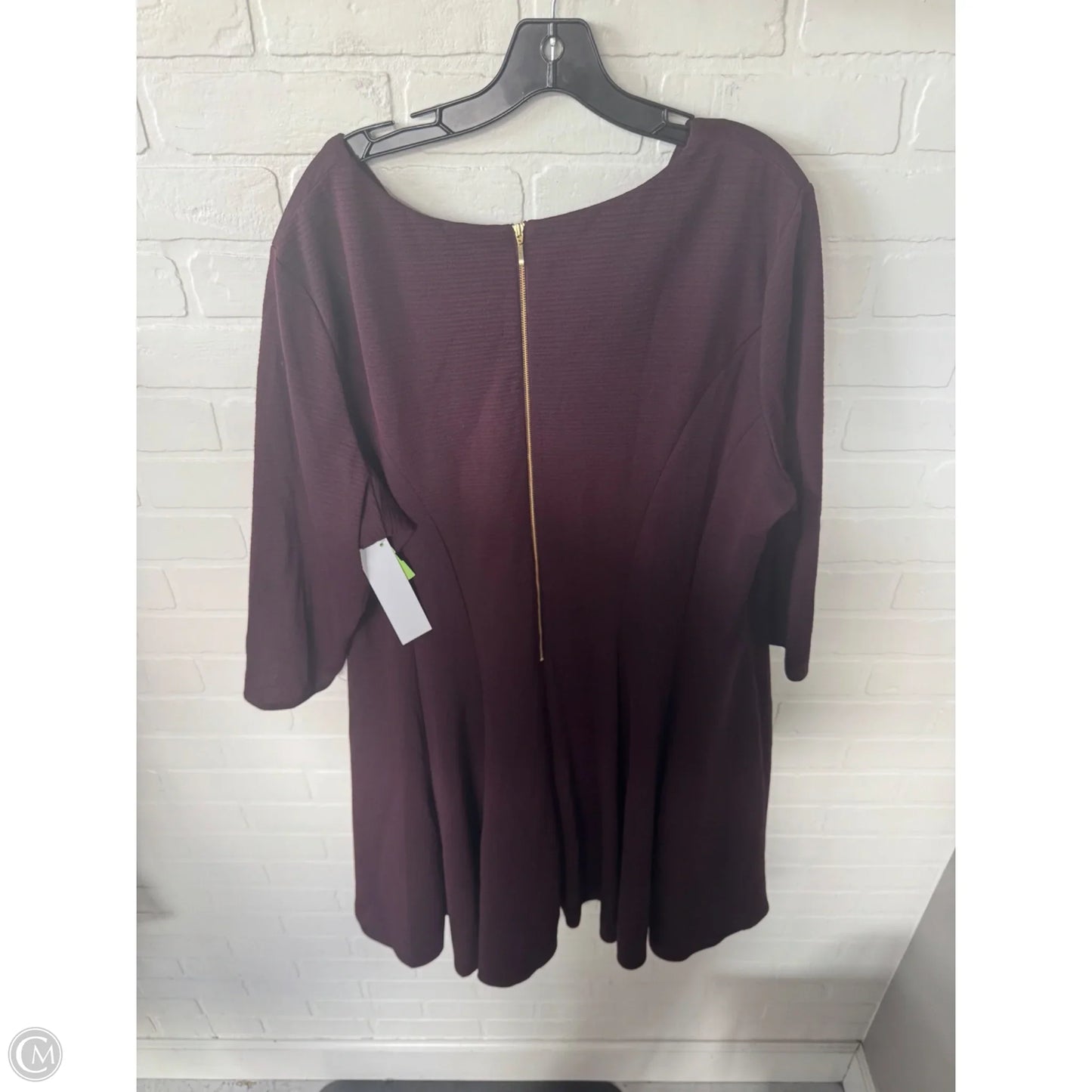 Dress Work By Lane Bryant In Brown, Size: 3x