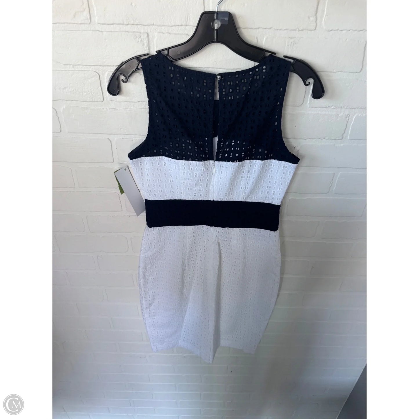 Dress Casual Short By Limited In Blue & White, Size: Xs