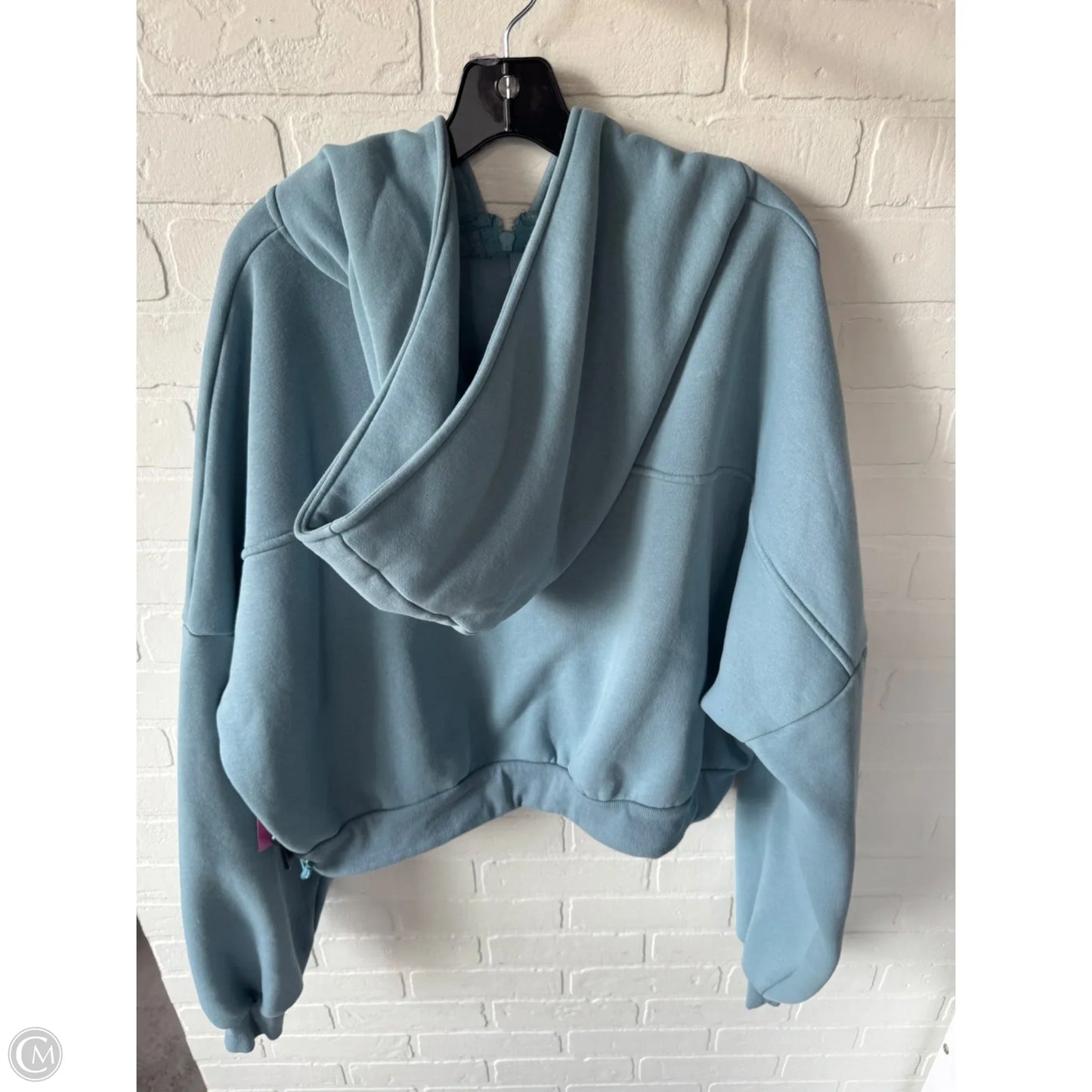 Athletic Sweatshirt Hoodie By Cmc In Blue, Size: Xl